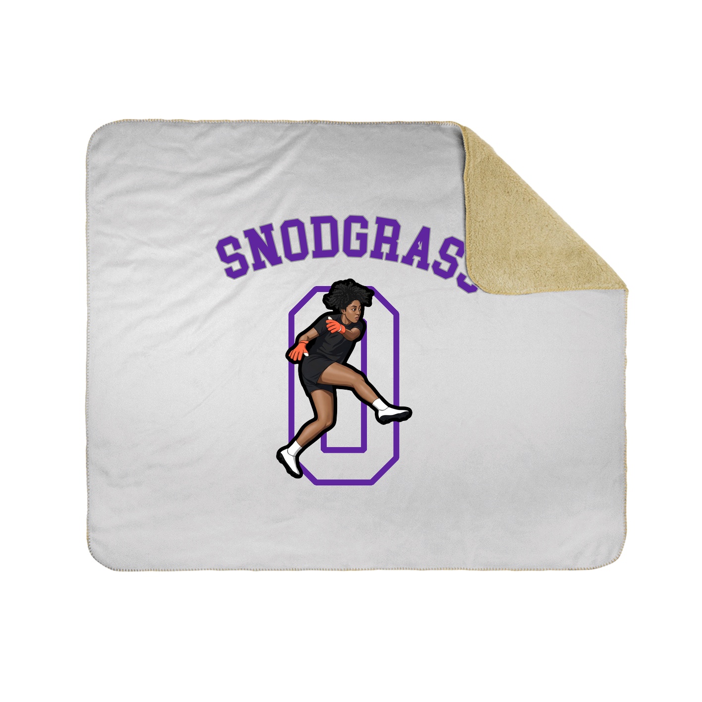 Throw Blanket — Shirsey Arch in White