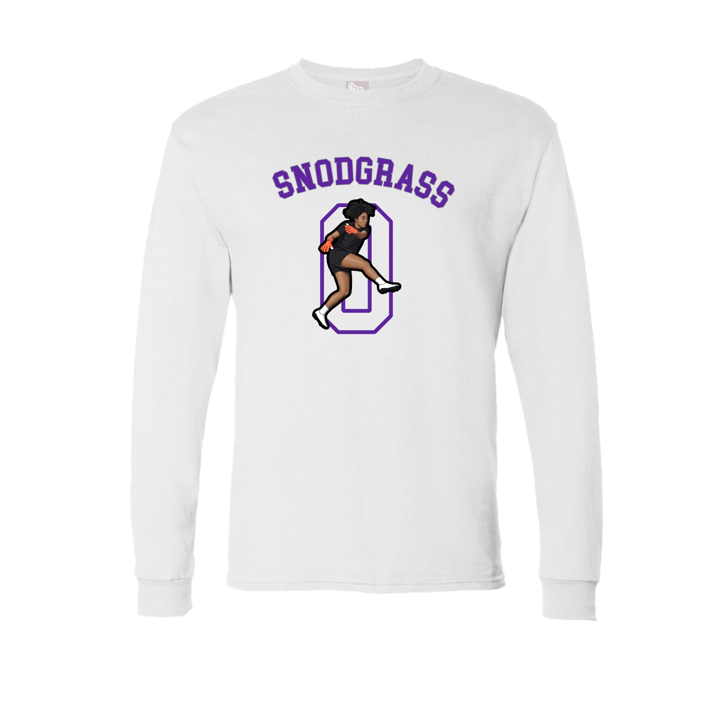 Long Sleeve Tee — Shirsey Arch in White