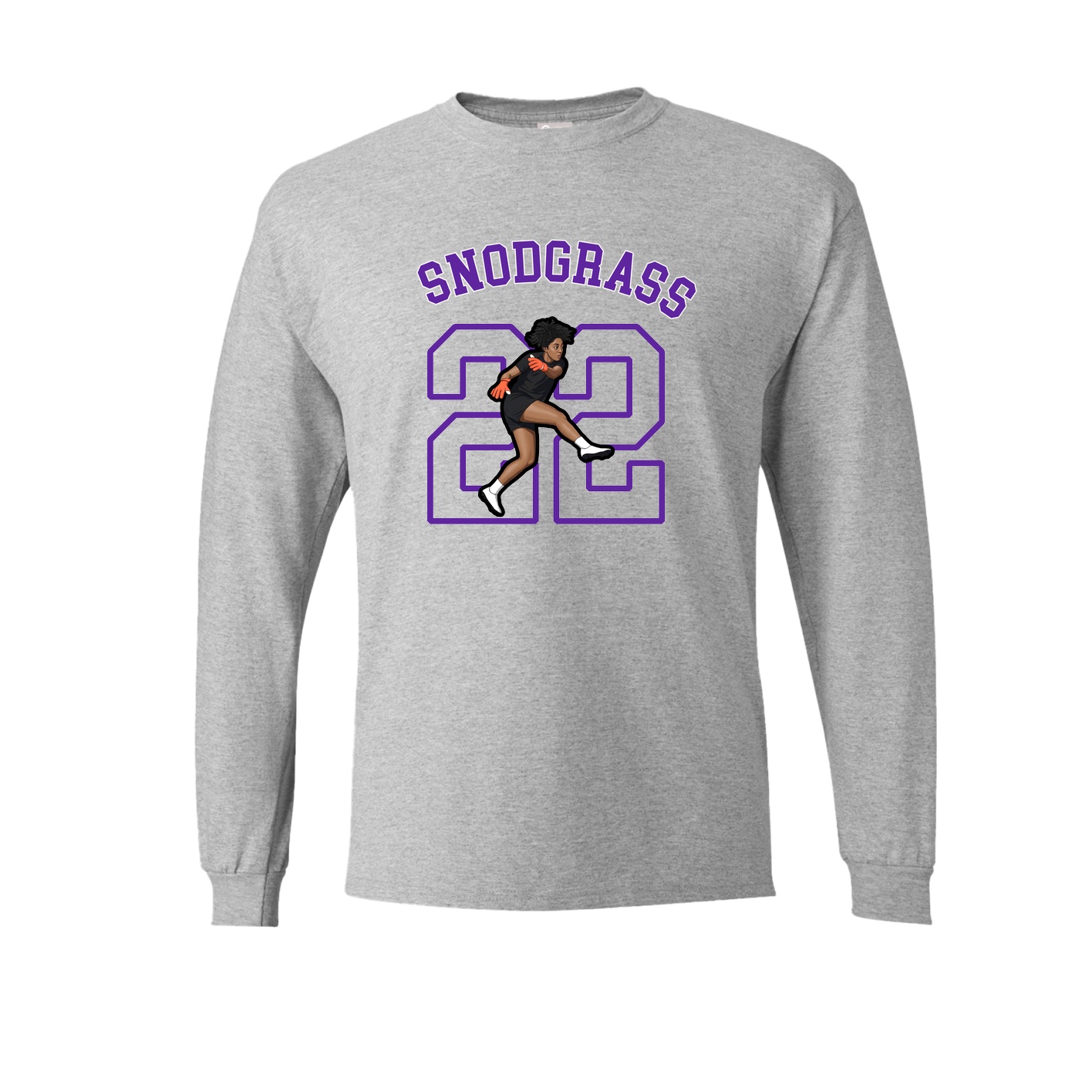 Long Sleeve Tee — Shirsey Arch in Grey