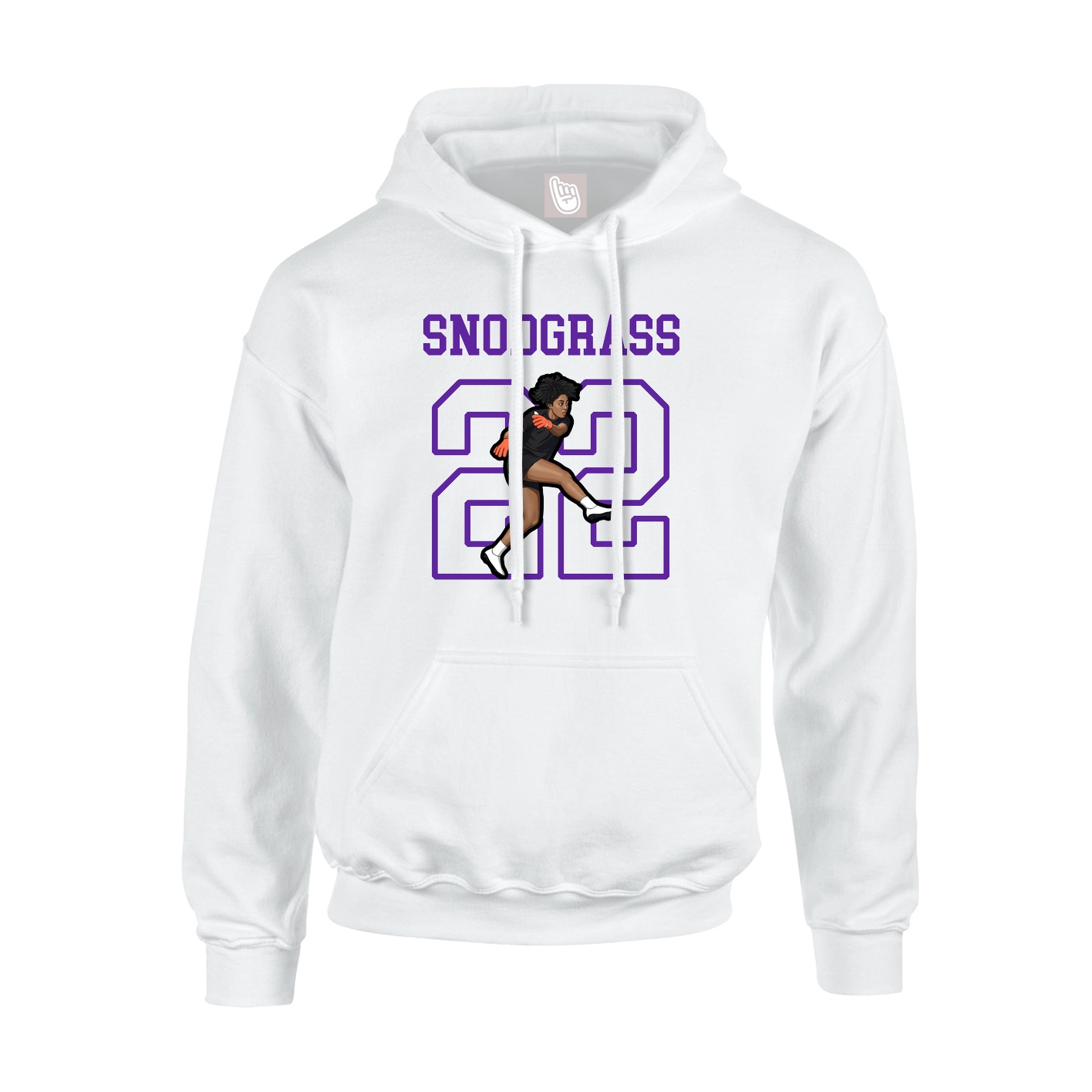 Hoodie — Shirsey in White