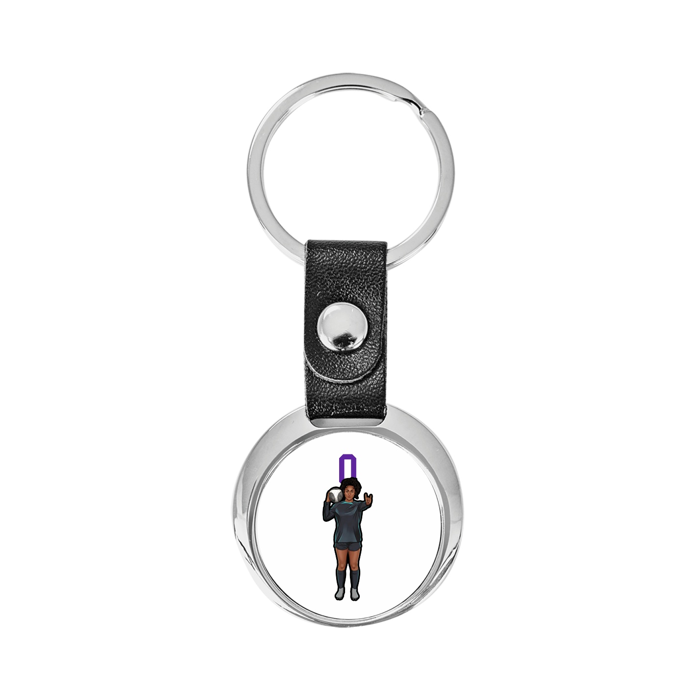 Key Chain — Number Top in Classic