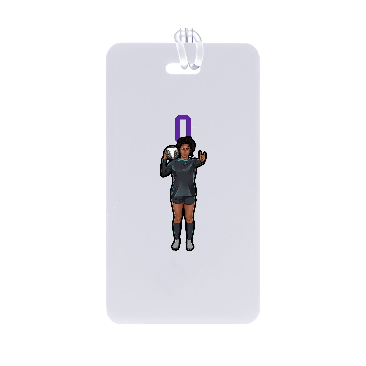 Bag Tag — Number Top in Classic