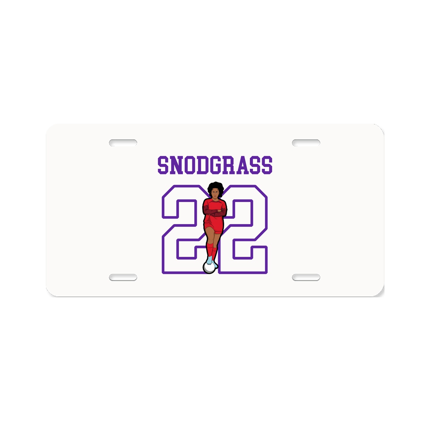 License Plate — Shirsey in Classic