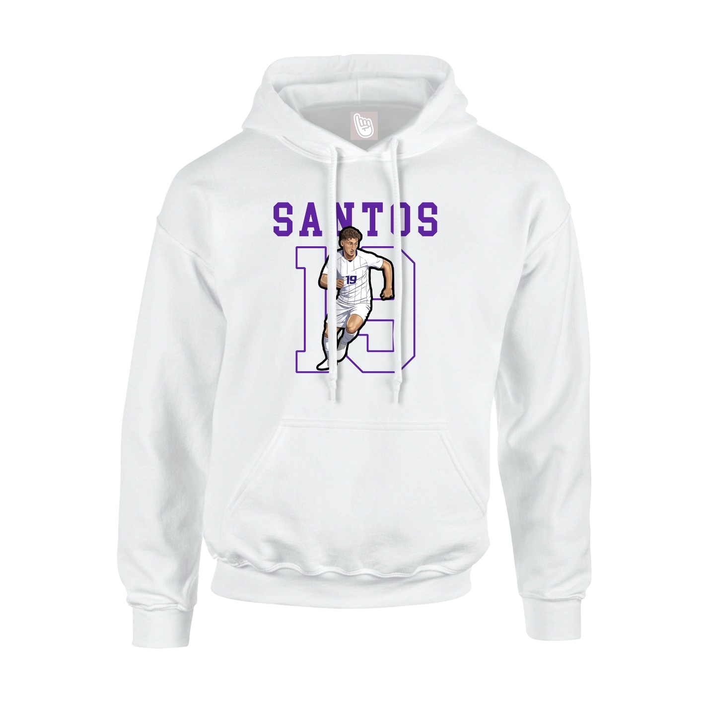 Youth Hoodie — Shirsey in White