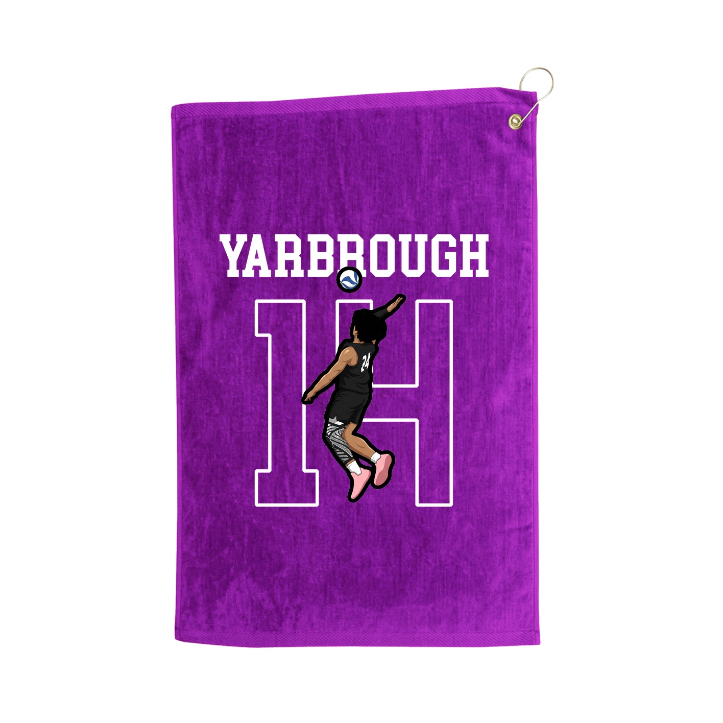 Golf Towel — Shirsey in Purple