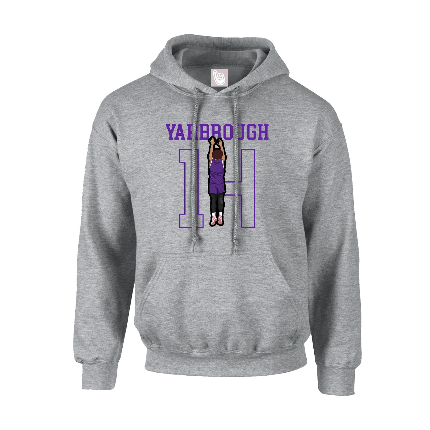 Hoodie — Shirsey in Grey