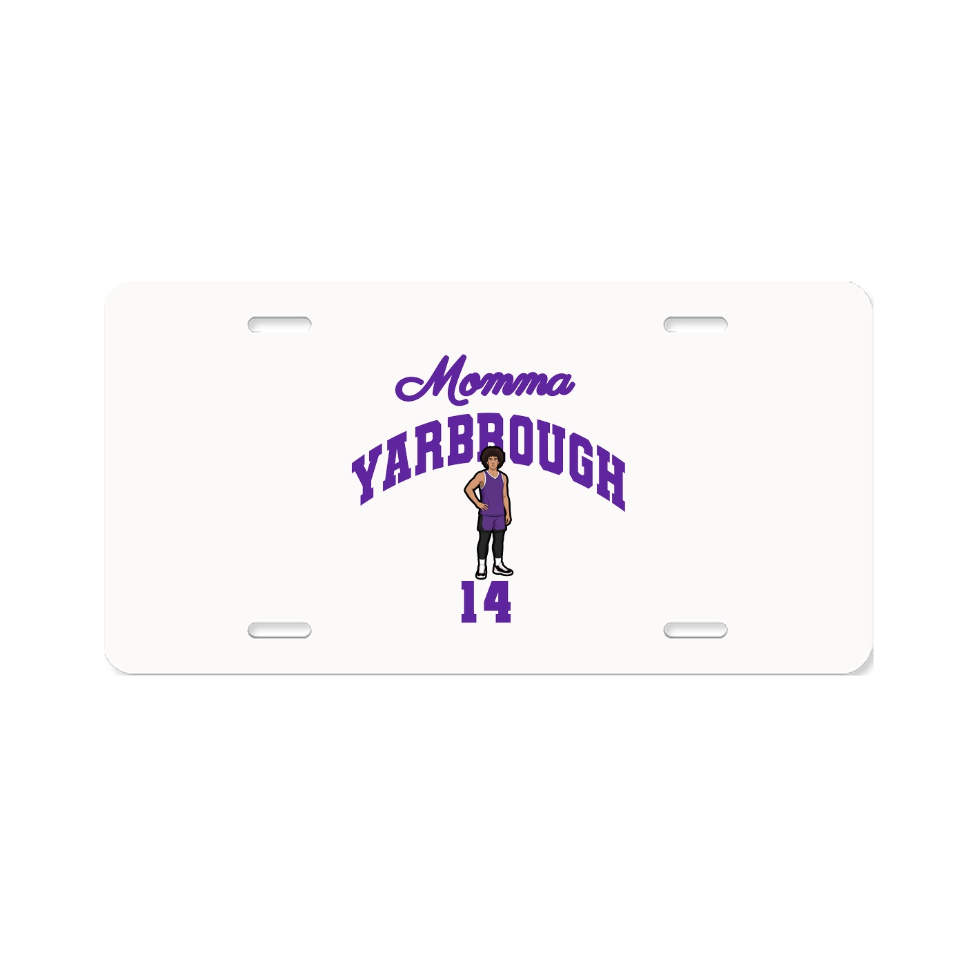 License Plate — Mothers Day Arch in Classic
