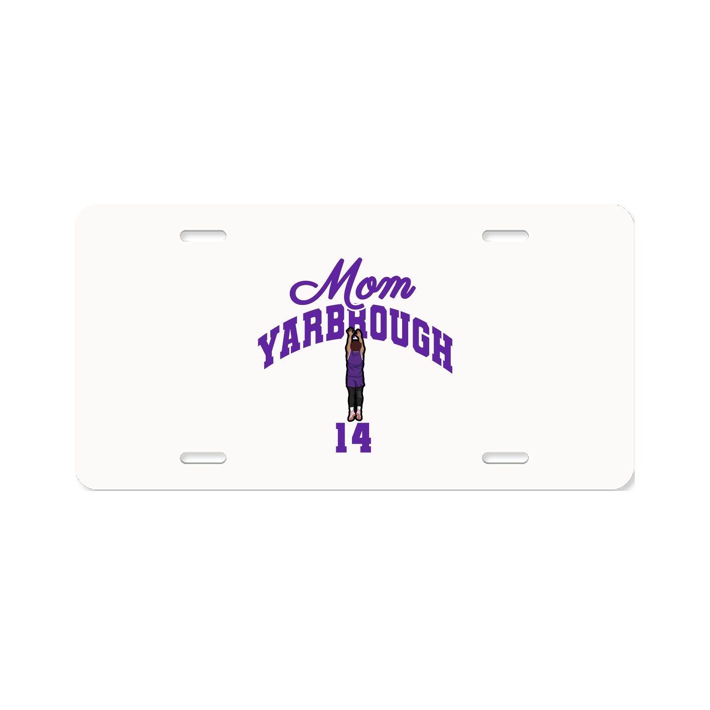 License Plate — Mothers Day Arch in Classic
