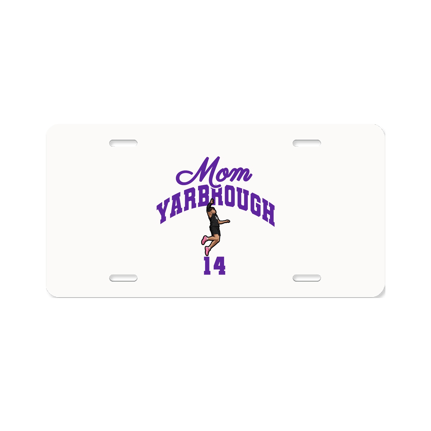 License Plate — Mothers Day Arch in Classic