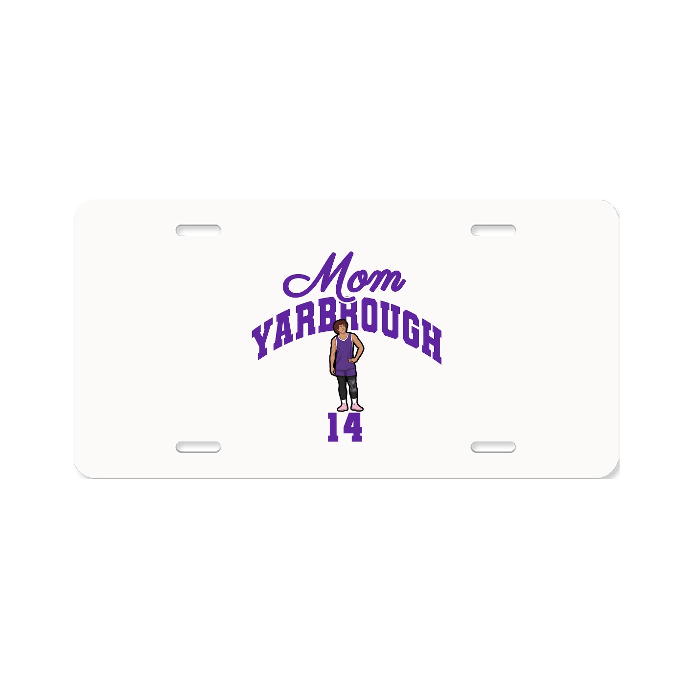 License Plate — Mothers Day Arch in Classic