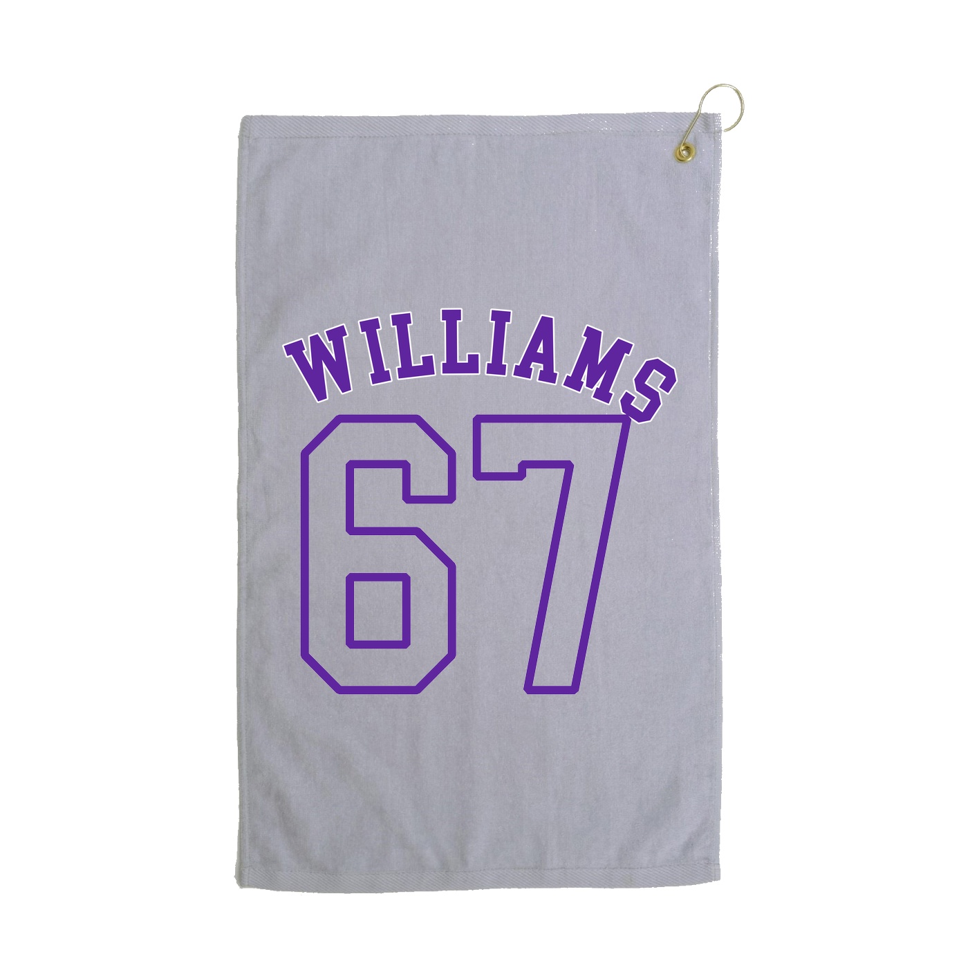Golf Towel — Shirsey Arch in Grey