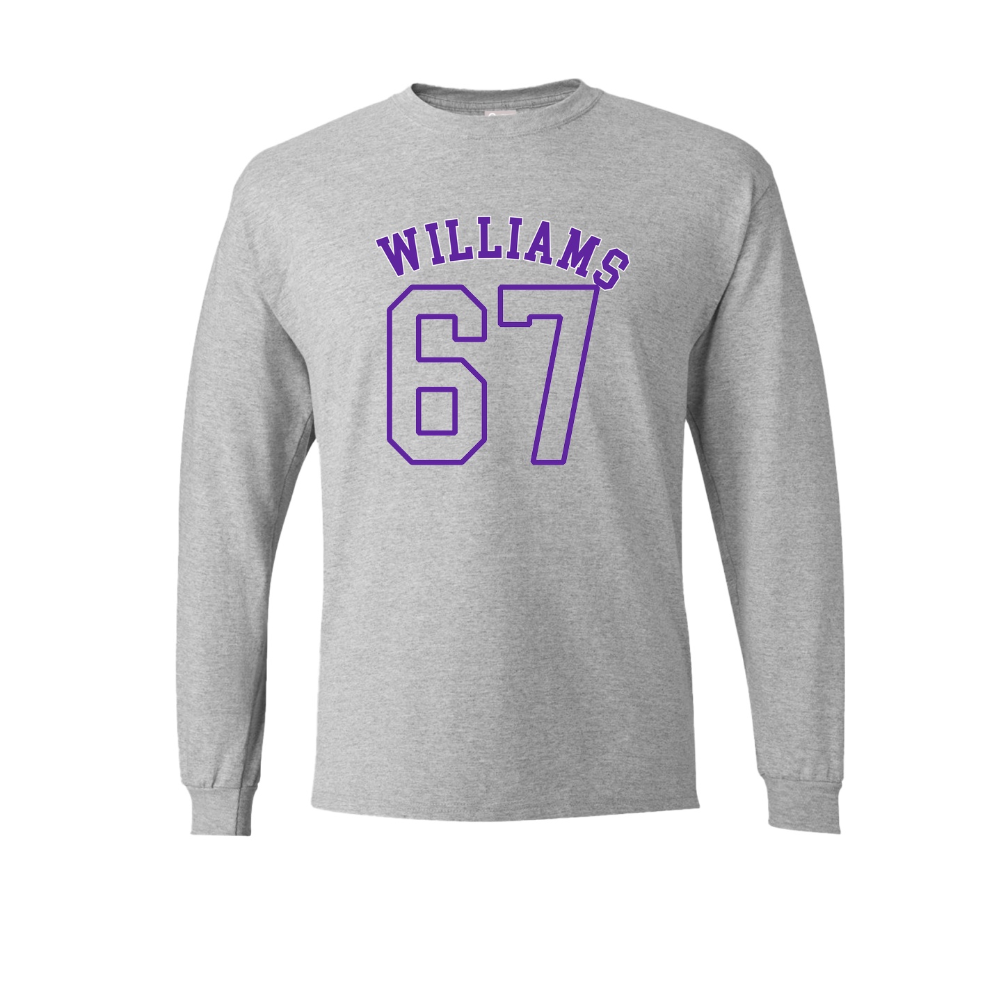 Long Sleeve Tee — Shirsey Arch in Grey