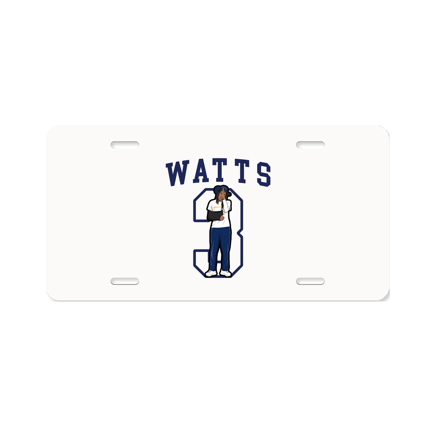 License Plate — Shirsey in Classic