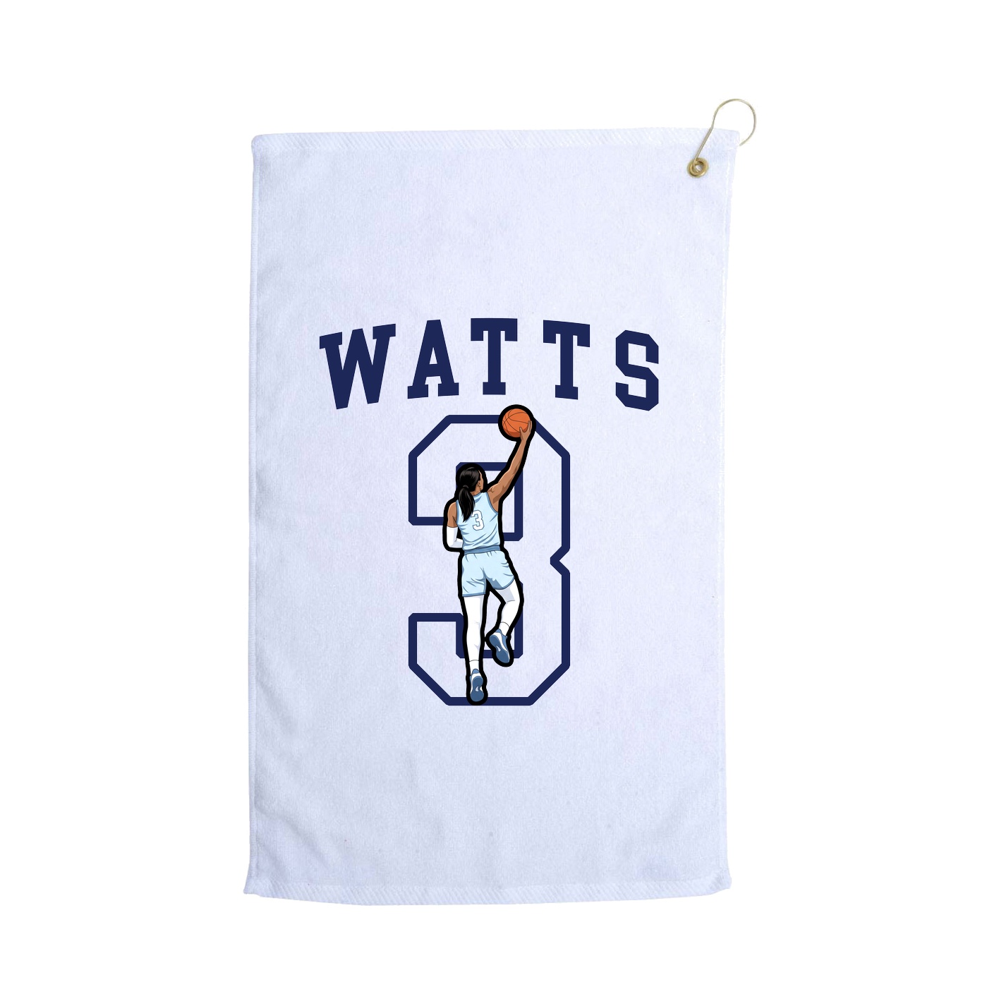Golf Towel — Shirsey in White