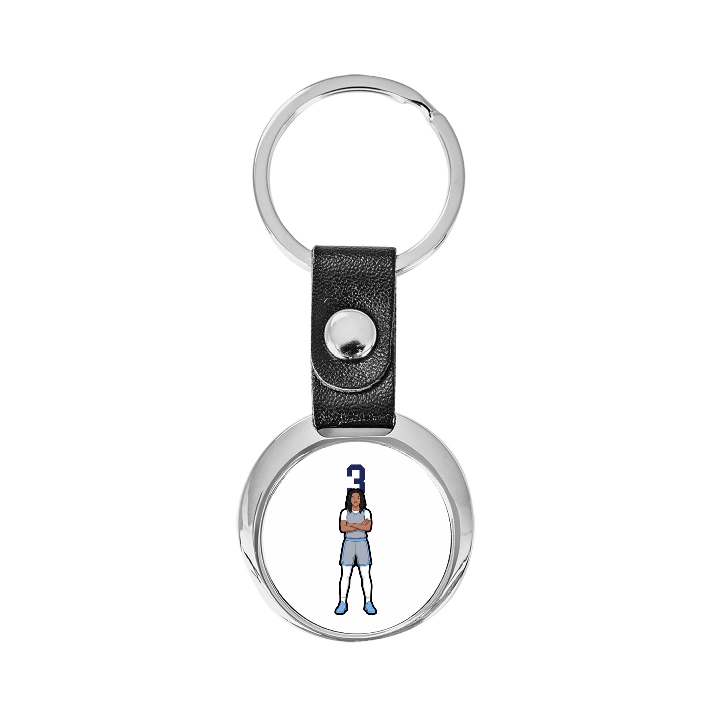 Key Chain — Number Top in Classic