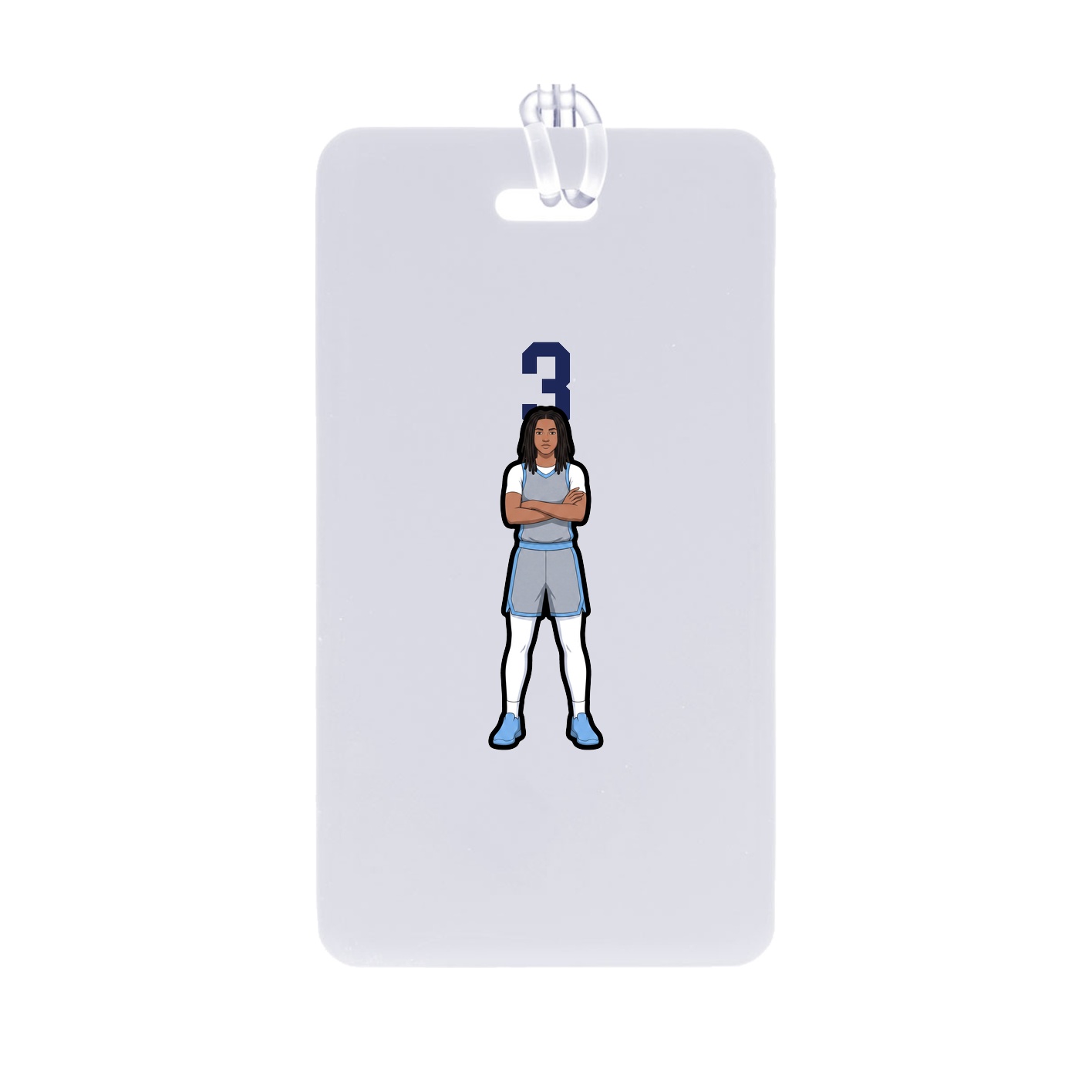 Bag Tag — Number Top in Classic