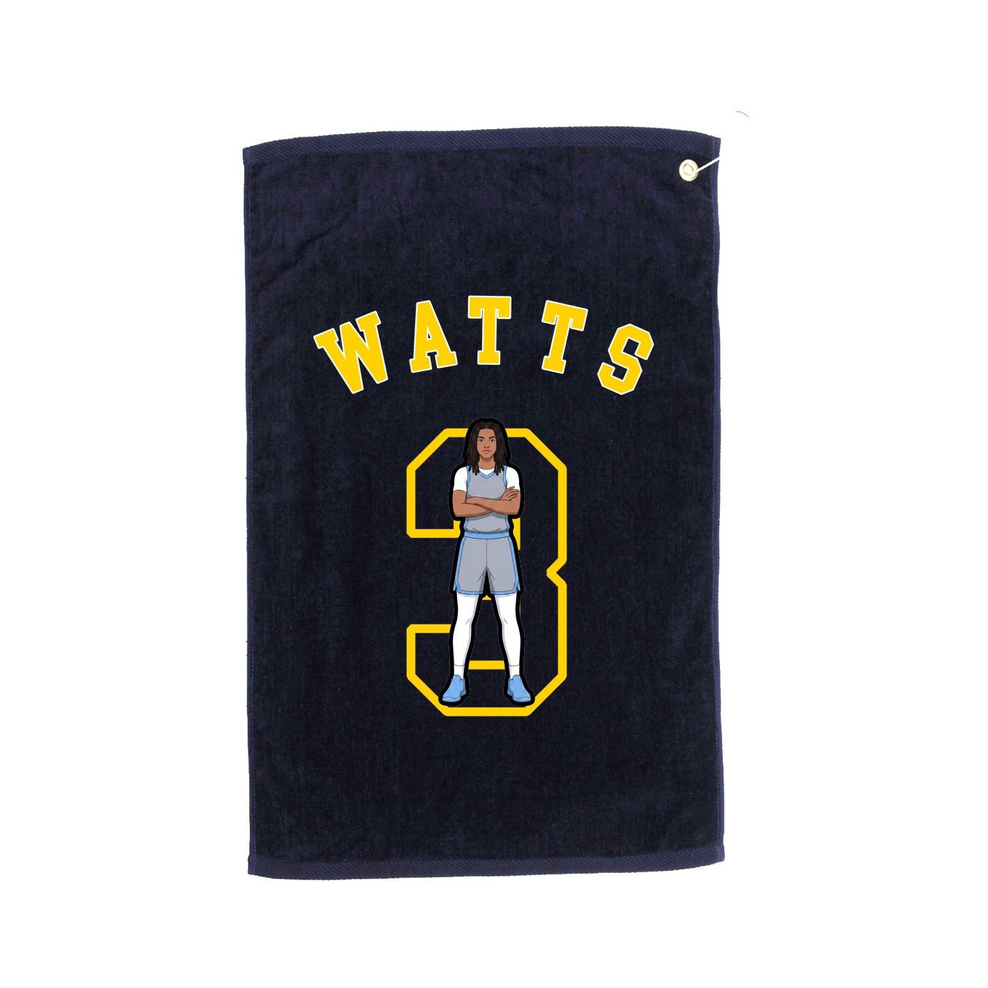 Golf Towel — Shirsey Arch in Navy