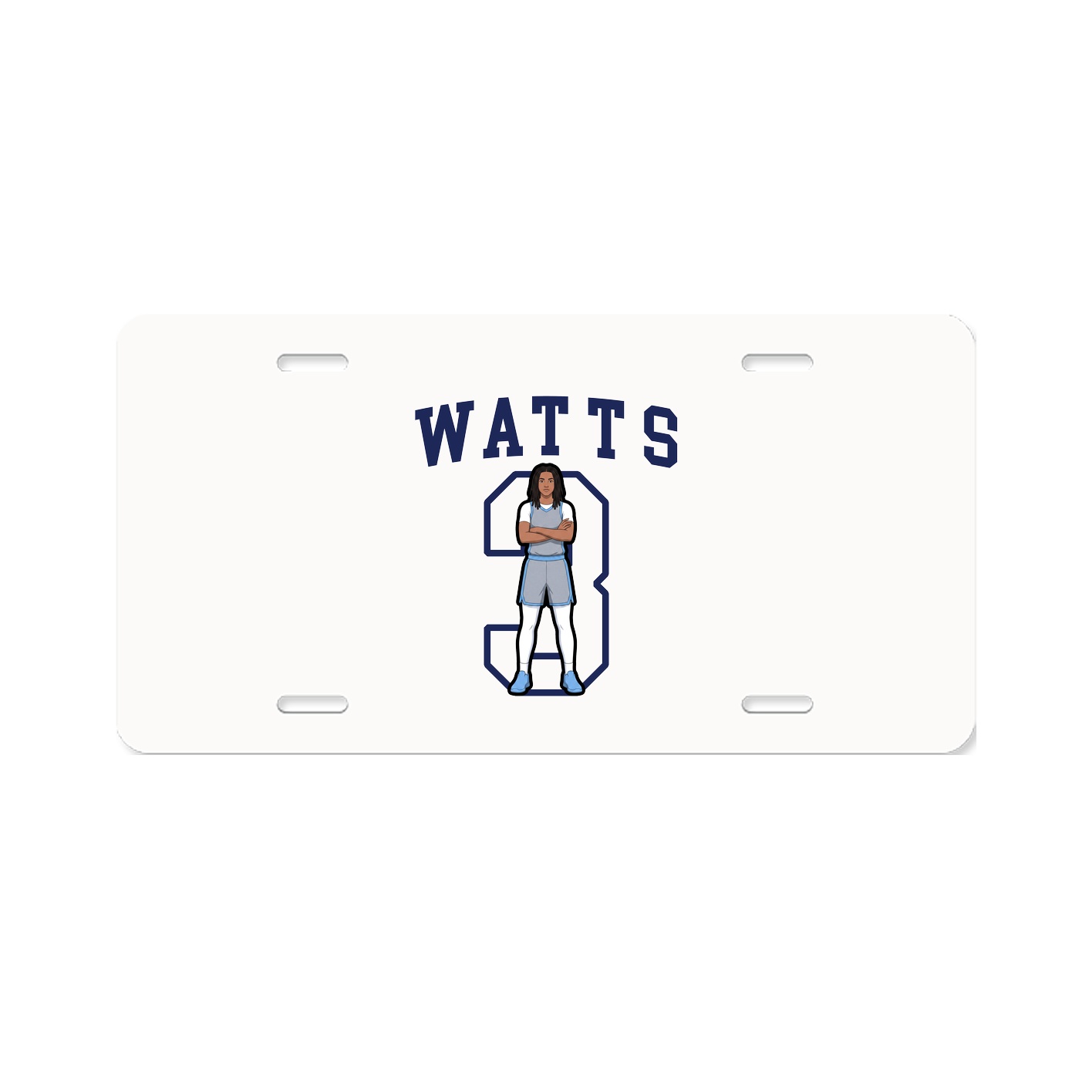 Aluminum License Plate