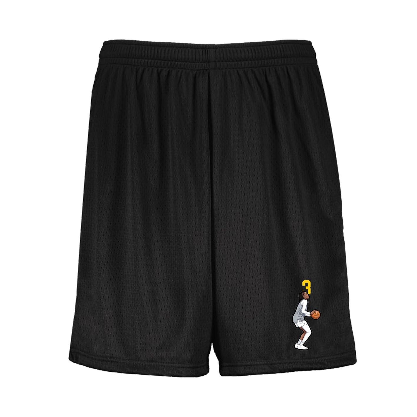 Shorts — Number Top in Black