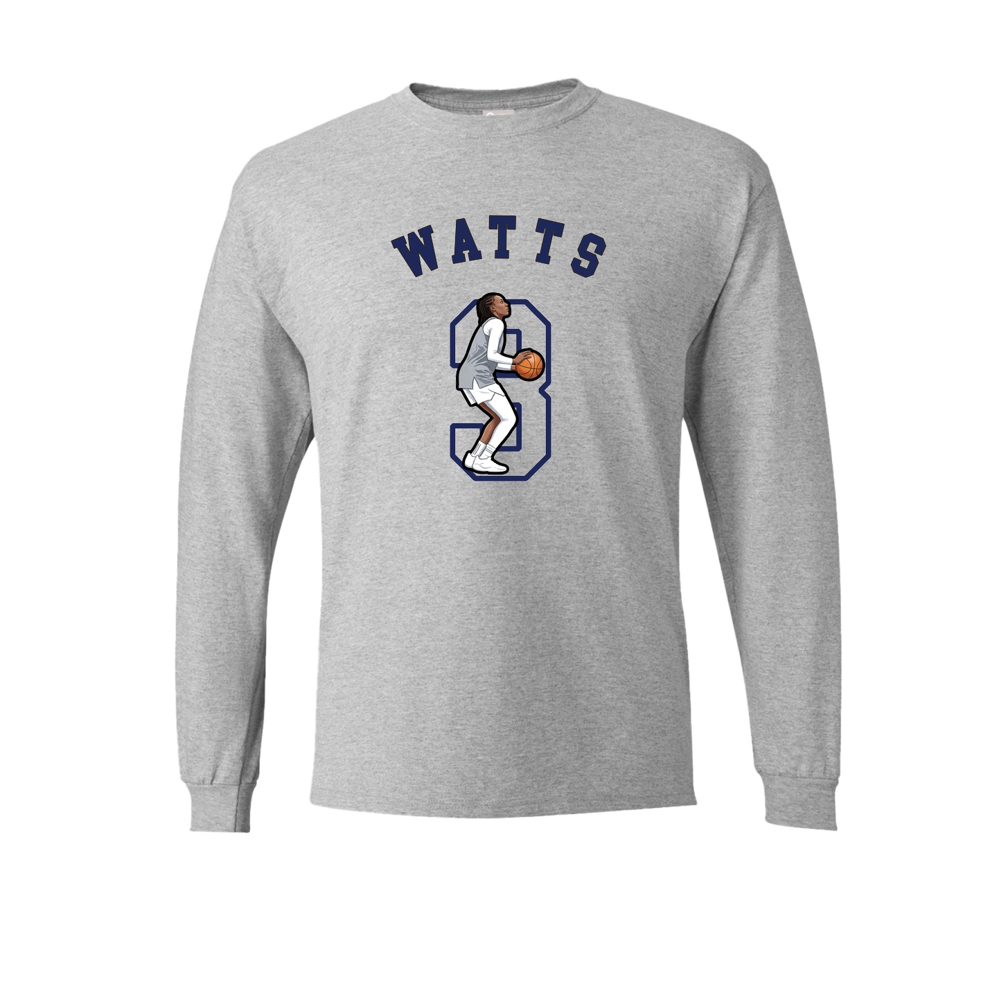 Long Sleeve Tee — Shirsey Arch in Grey