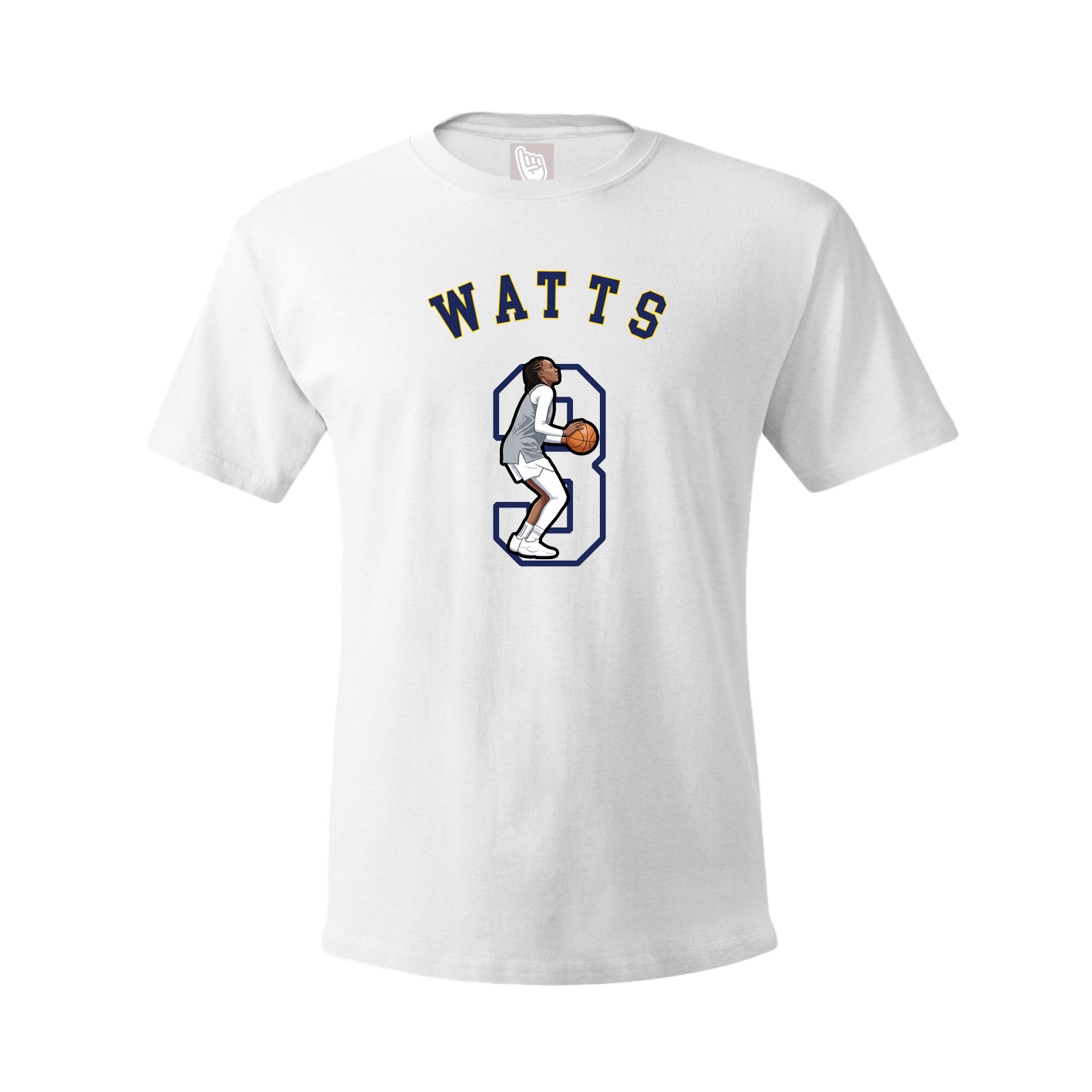 Youth Tee — Shirsey Arch in White