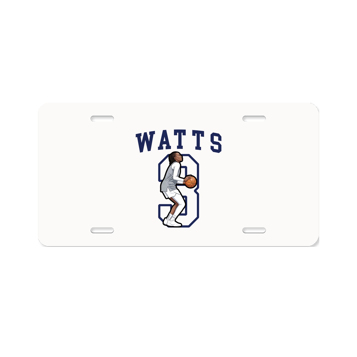 Aluminum License Plate