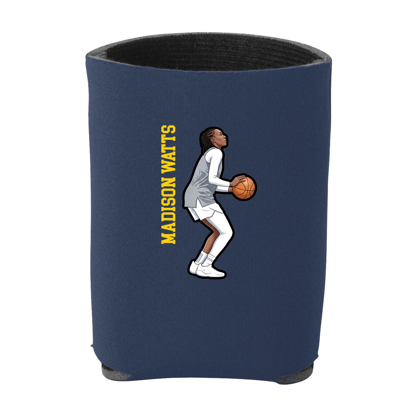 Can Holder — Name Vertical in Navy