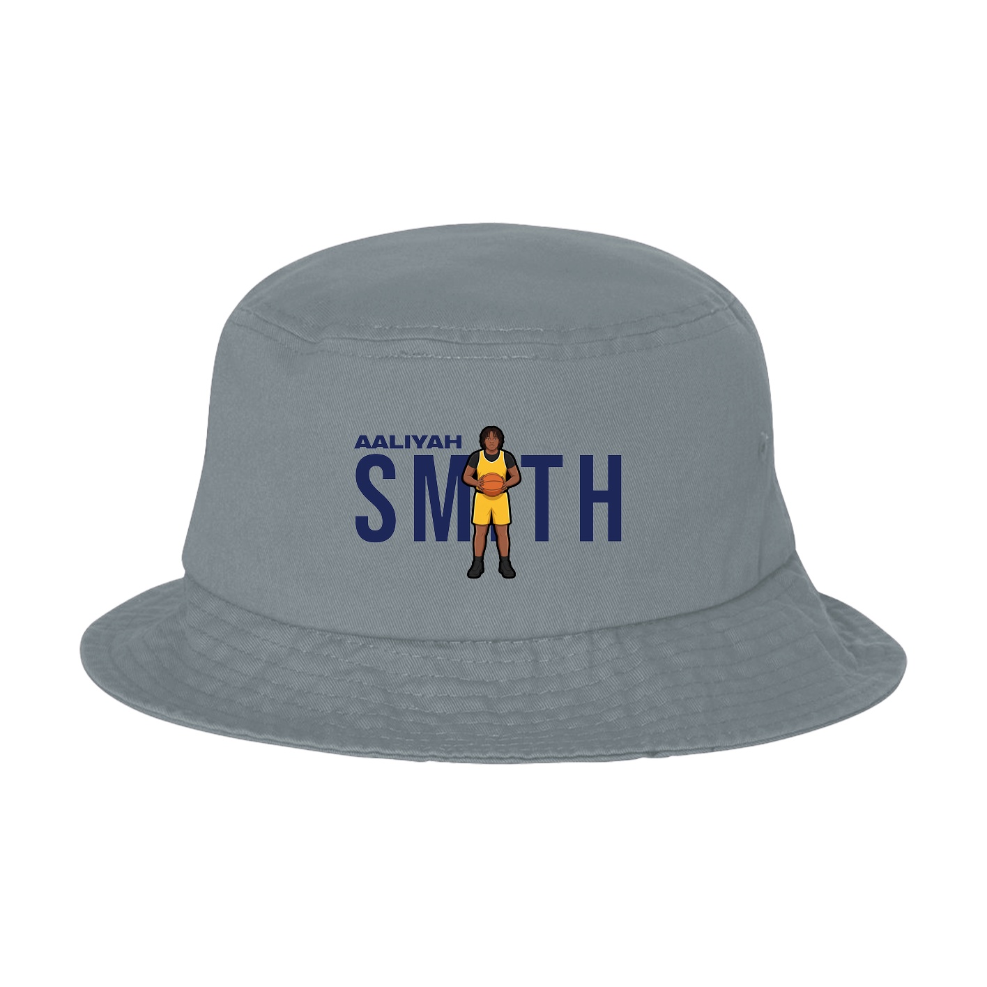 Bucket Cap — Player Name in Grey