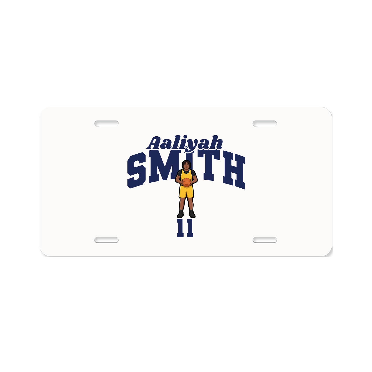 License Plate — Signature Arch in Classic