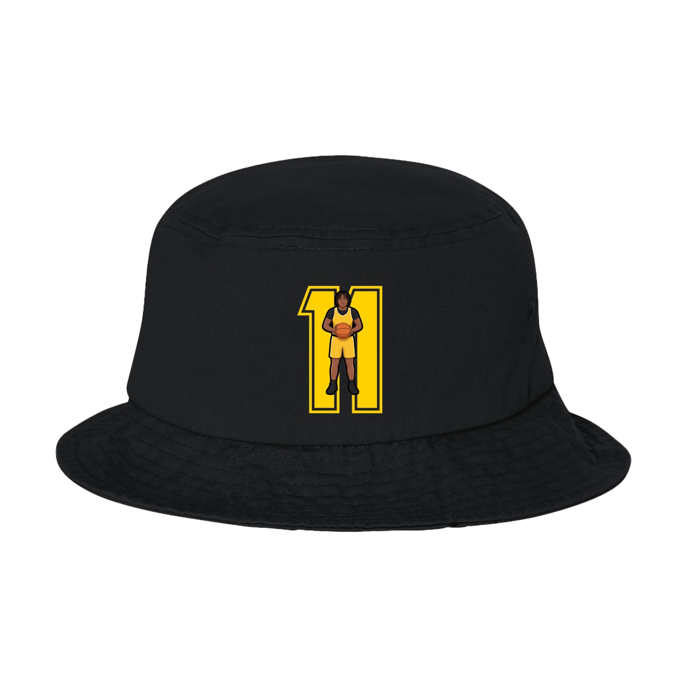 Bucket Cap — Number in Black