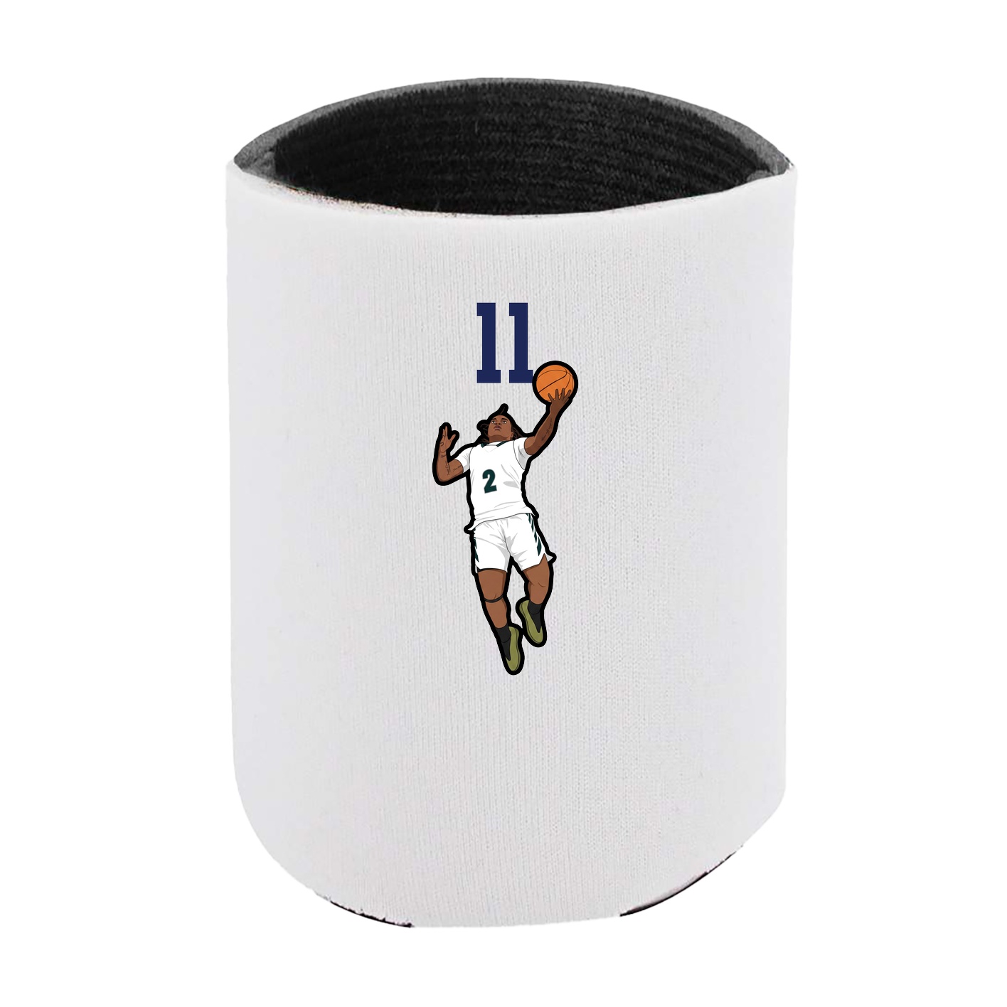 Can Holder — Number Top in White