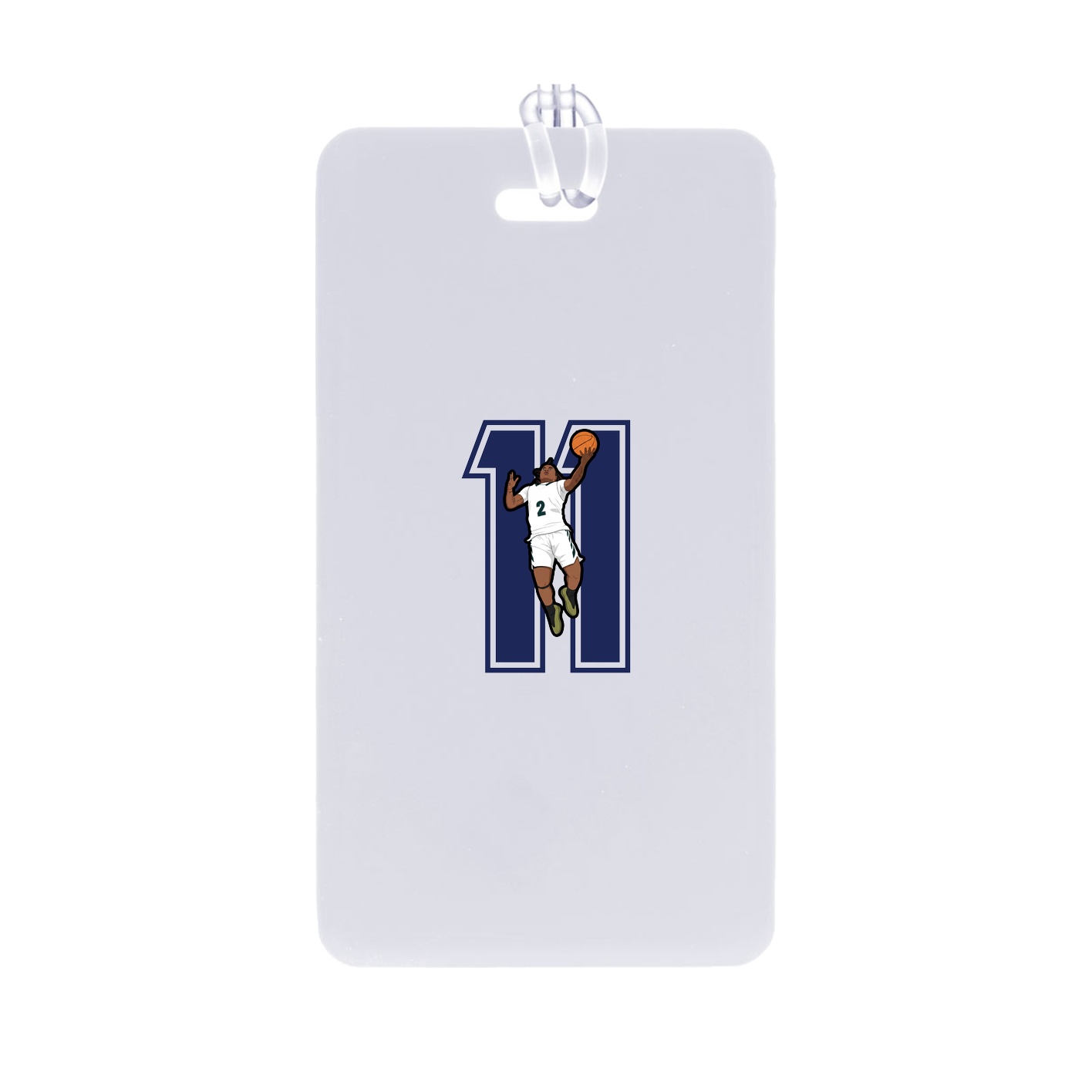 Bag Tag — Number in Classic
