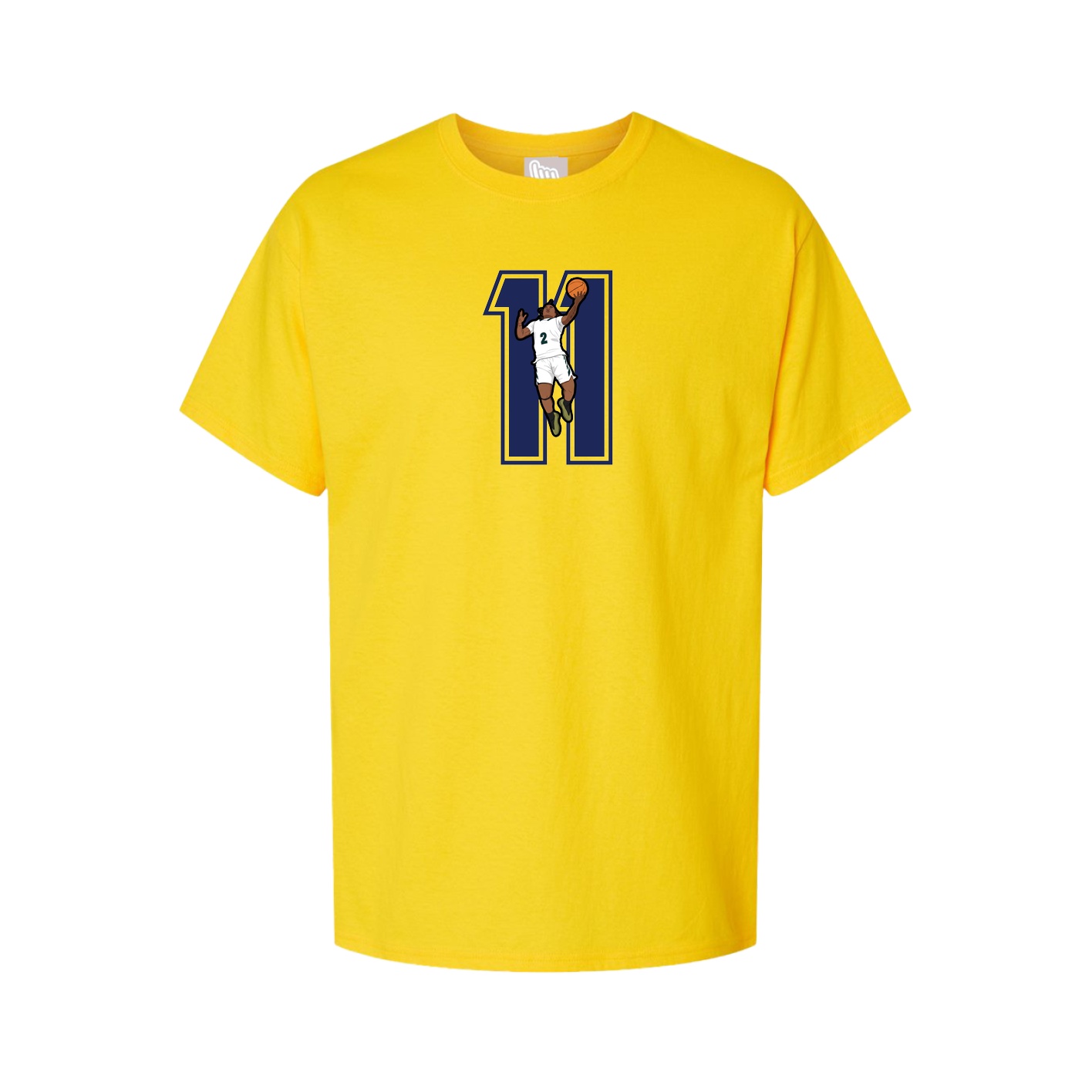 Tee — Number in Gold
