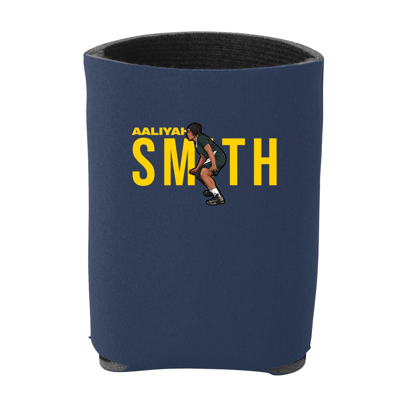Can Holder — Player Name in Navy