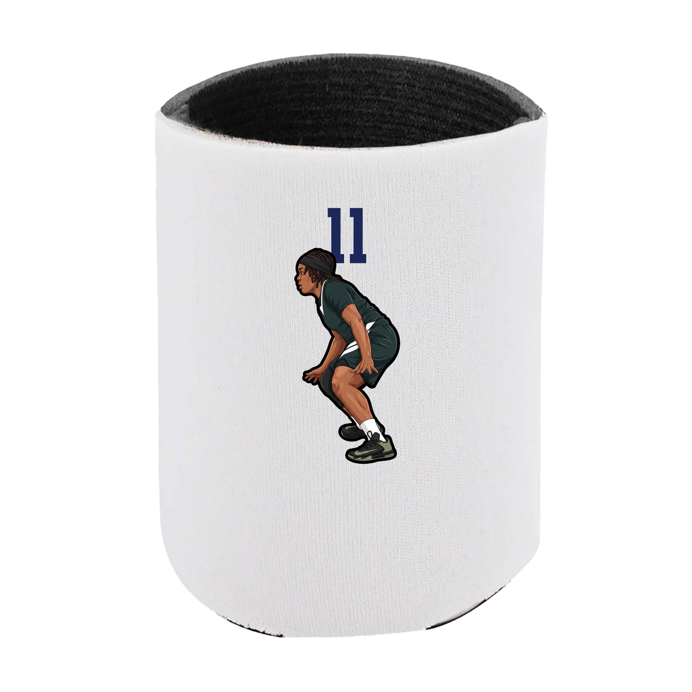 Can Holder — Number Top in White