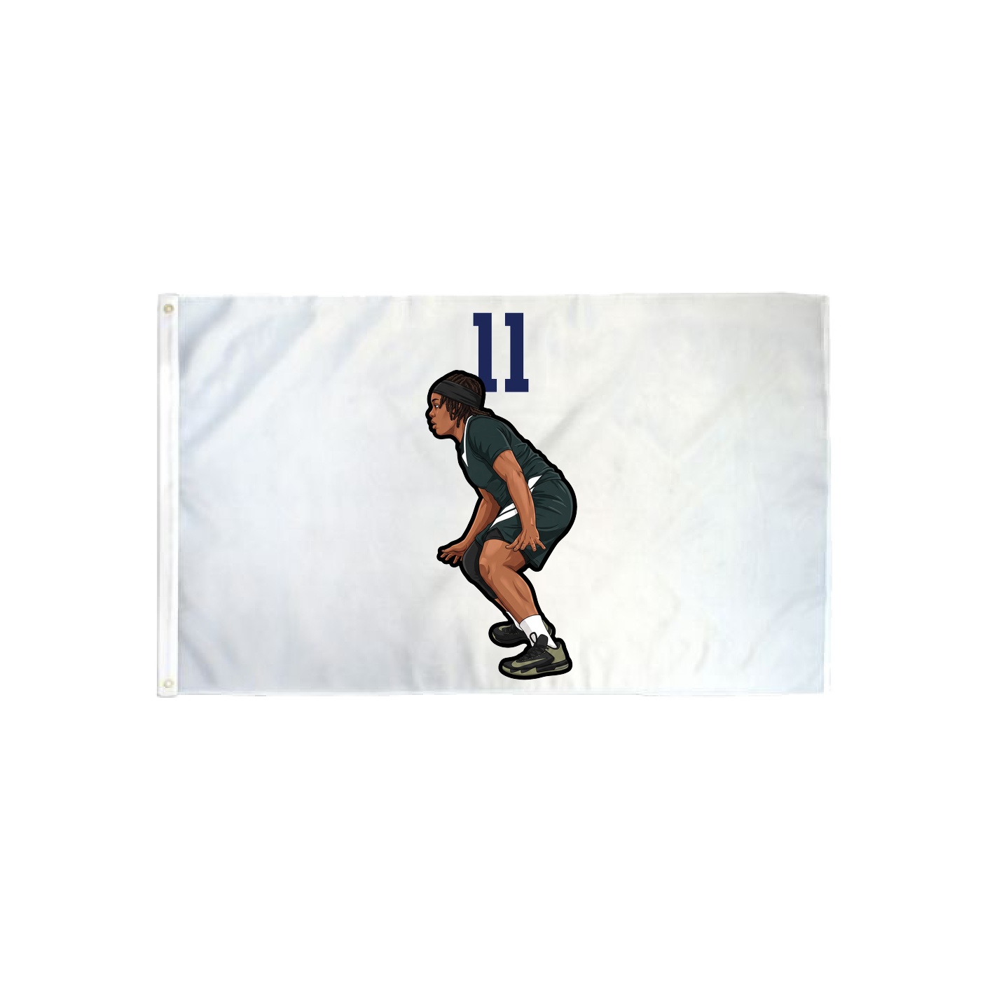 3x5 Flag — Number Top in Classic