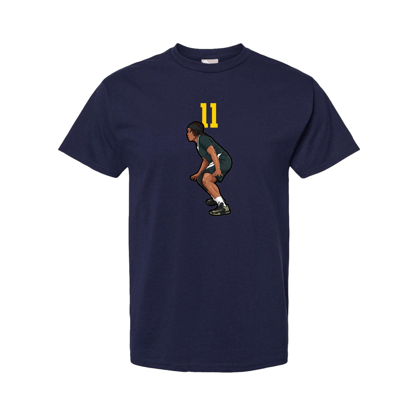 Youth Tee — Number Top in Navy