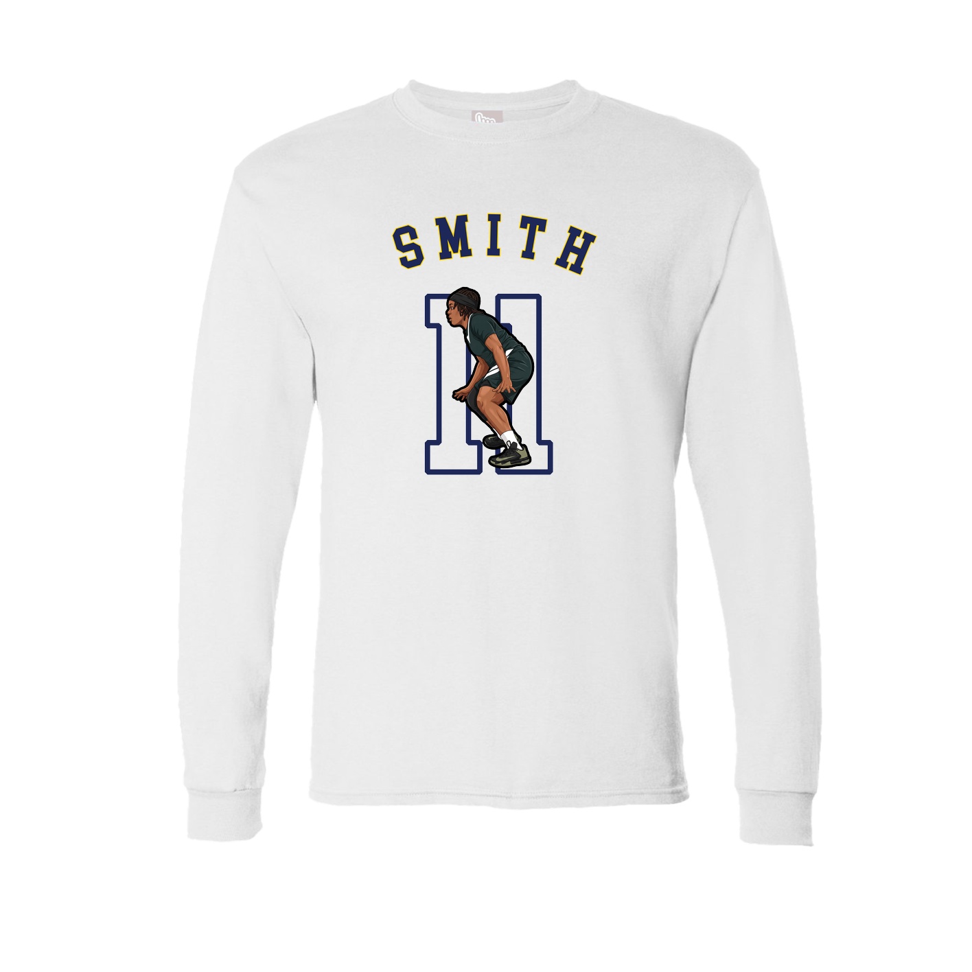 Long Sleeve Tee — Shirsey Arch in White