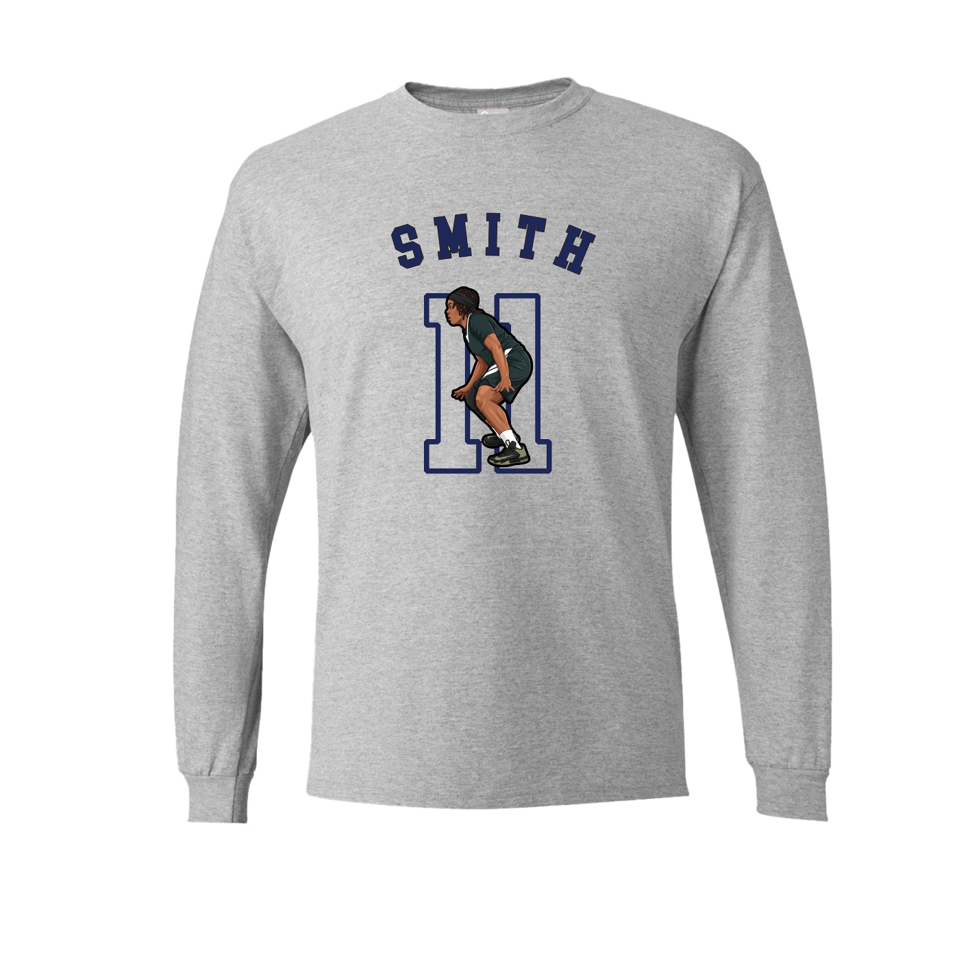 Long Sleeve Tee — Shirsey Arch in Grey