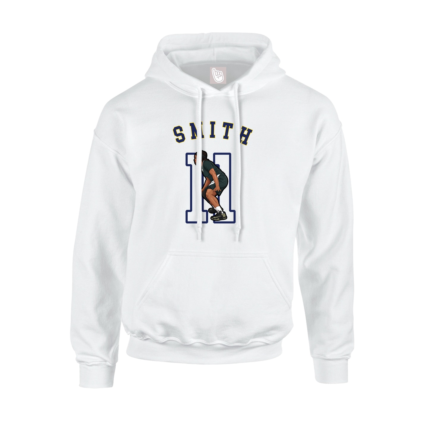 Hoodie — Shirsey Arch in White