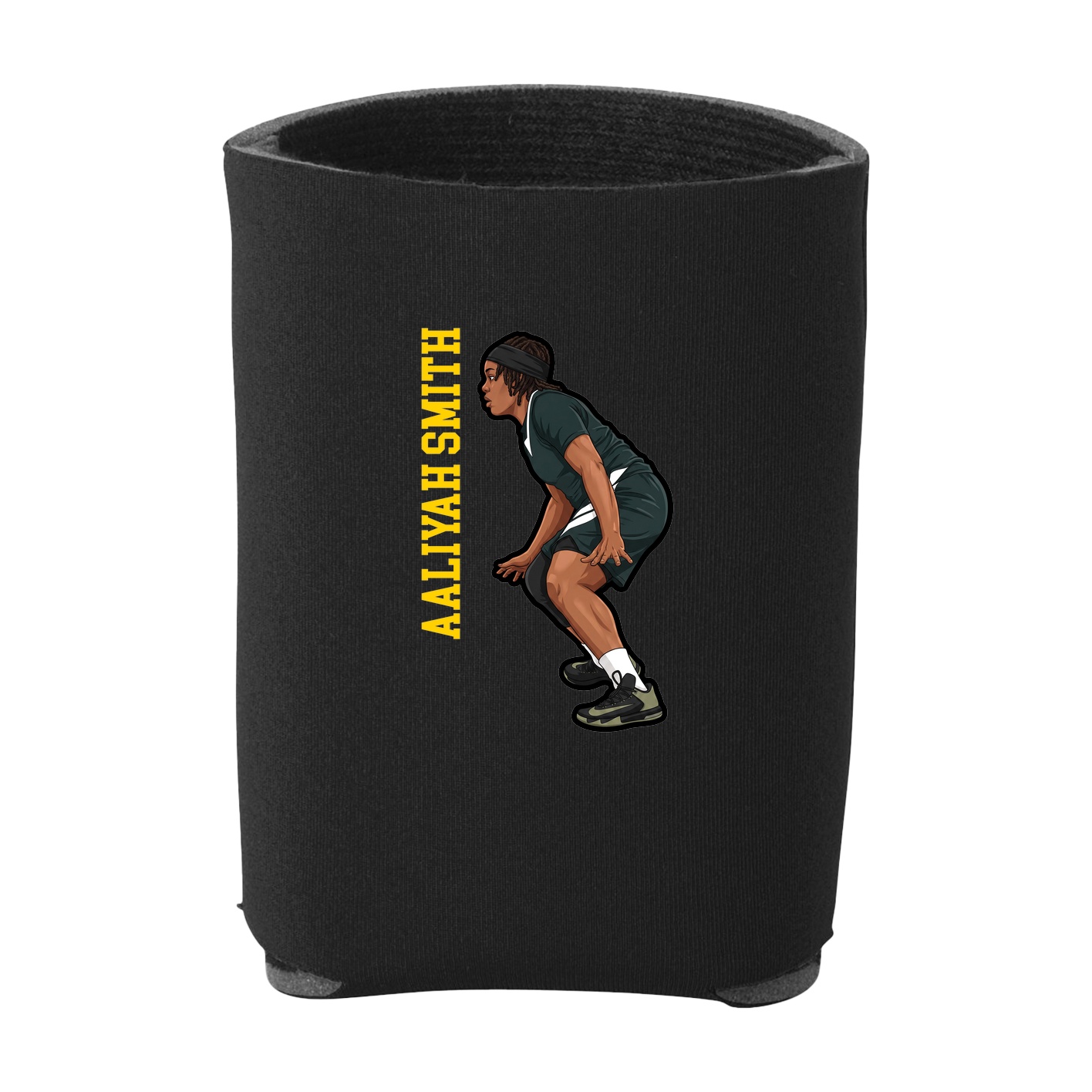 Can Holder — Name Vertical in Black