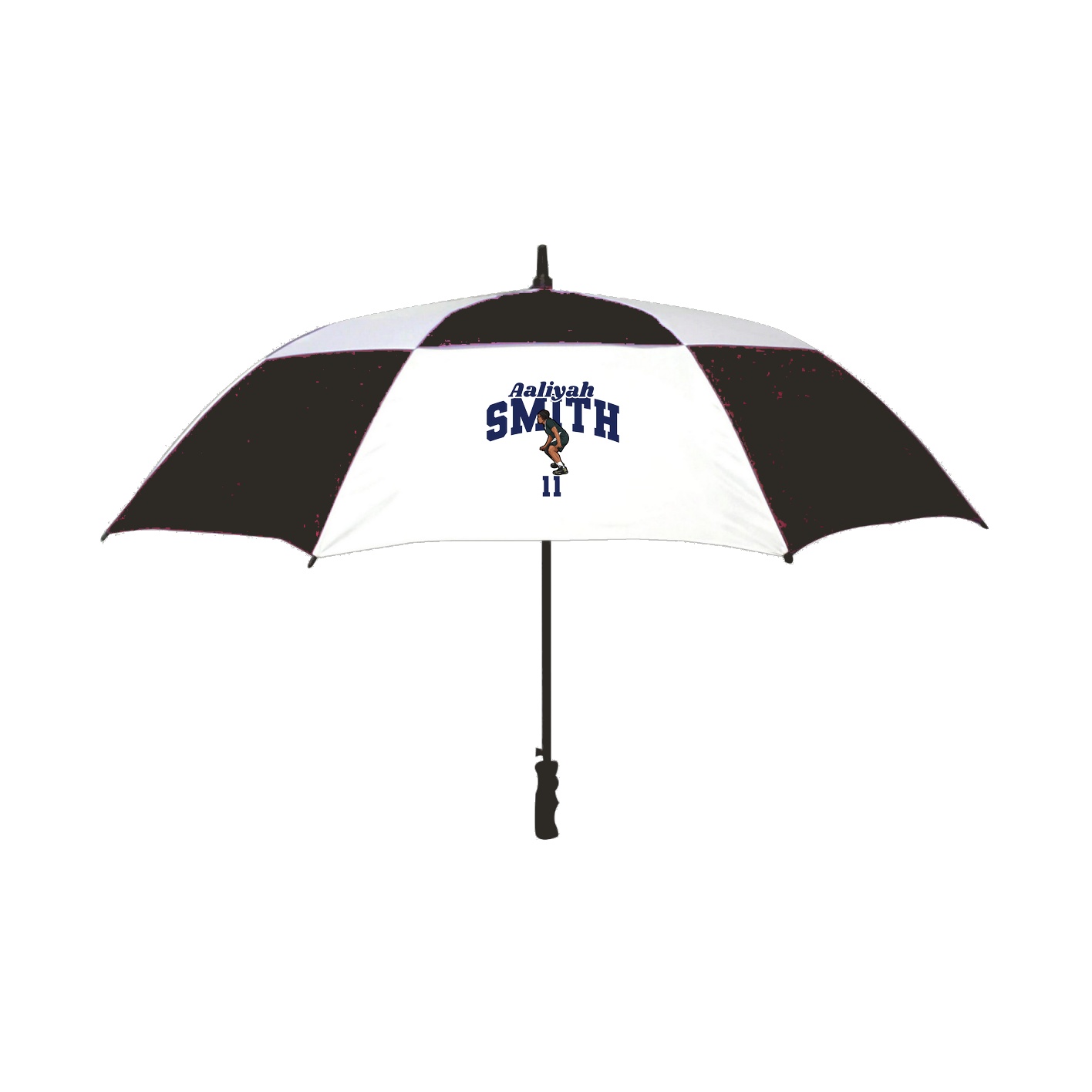 Golf Umbrella — Signature Arch in Black