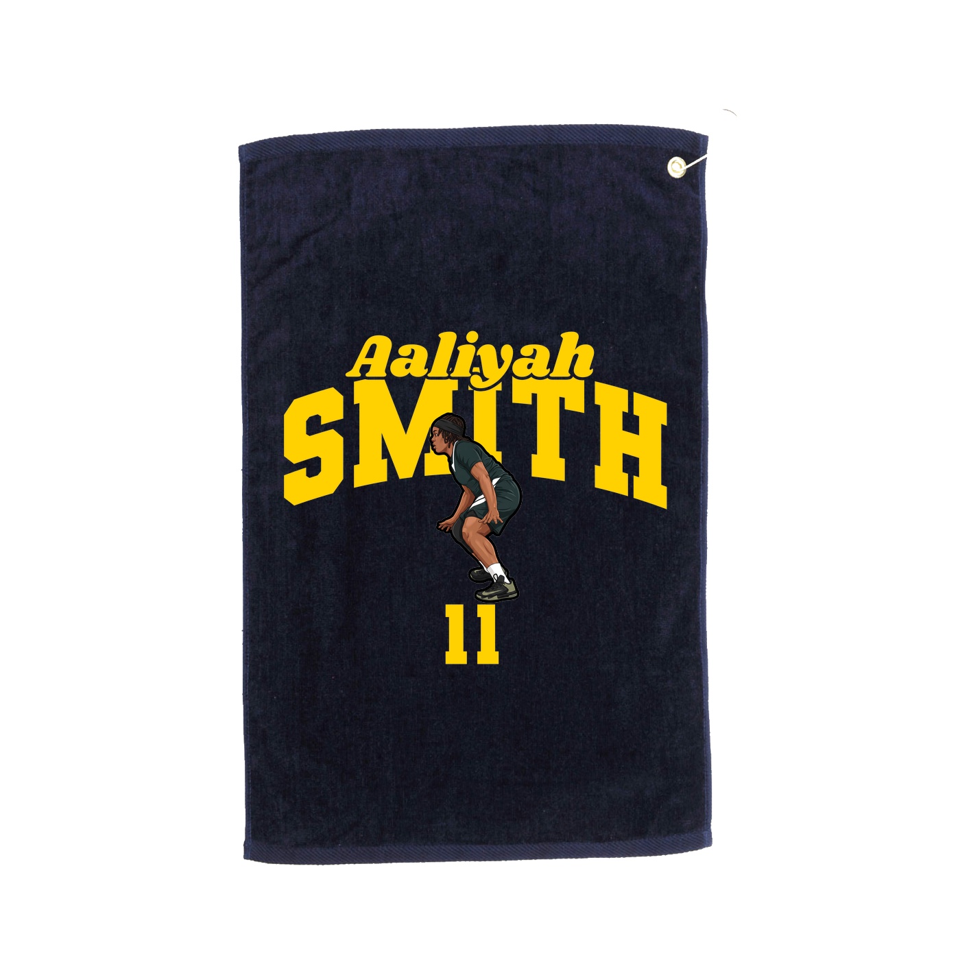 Golf Towel — Signature Arch in Navy