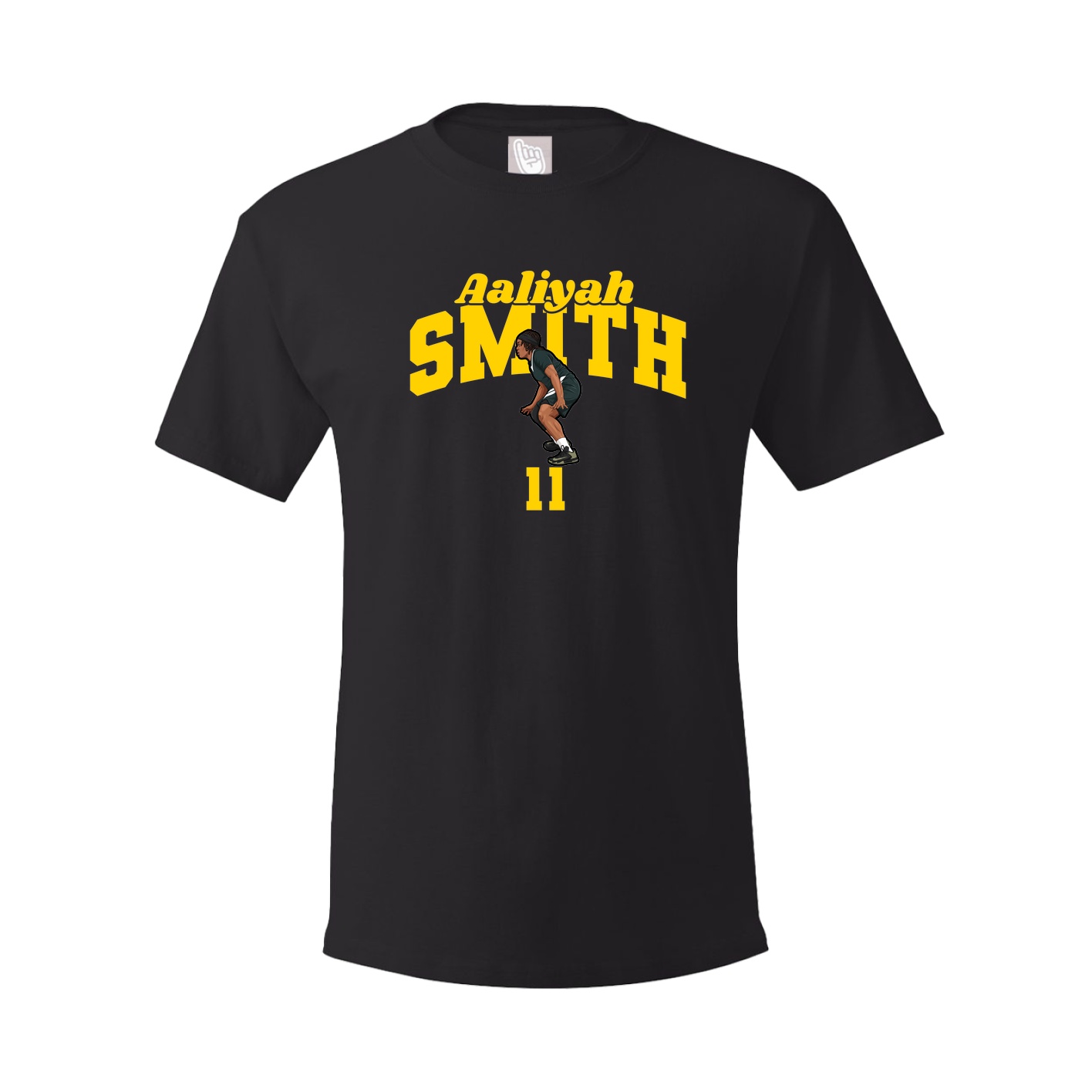 Tee — Signature Arch in Black