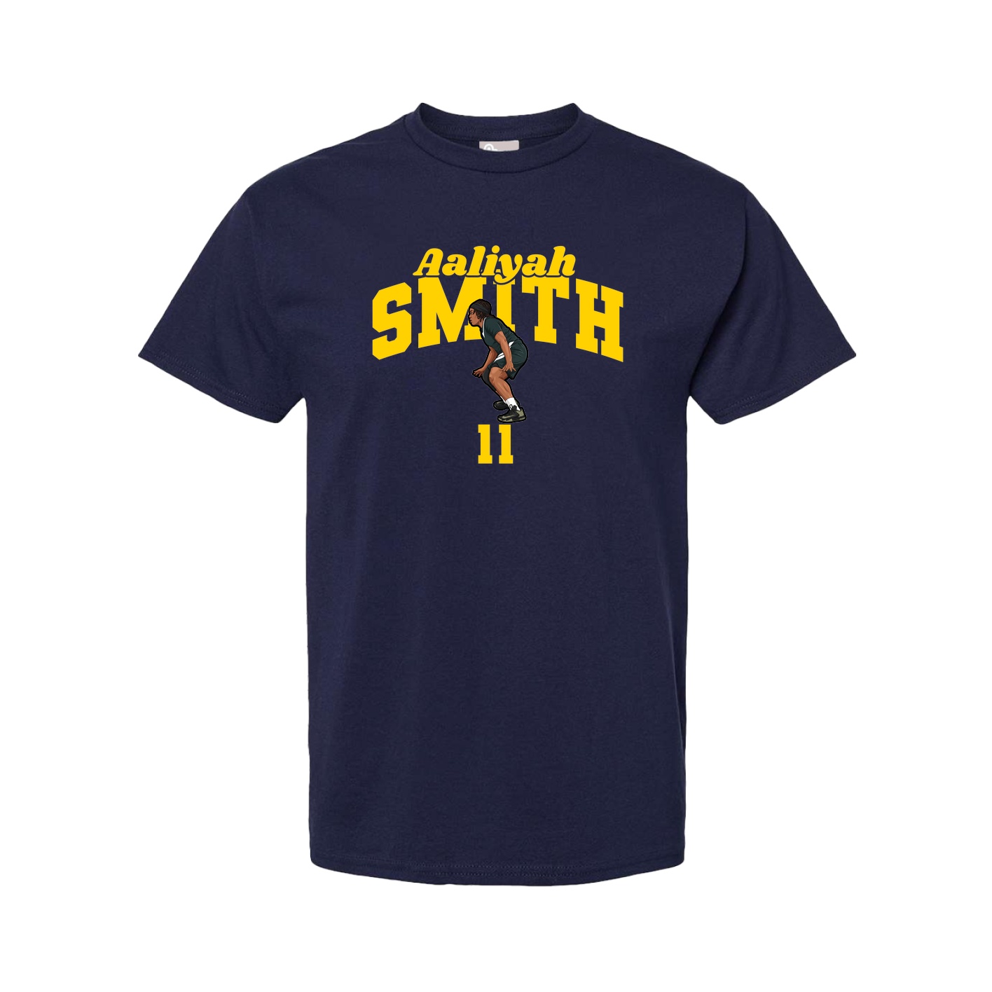 Tee — Signature Arch in Navy