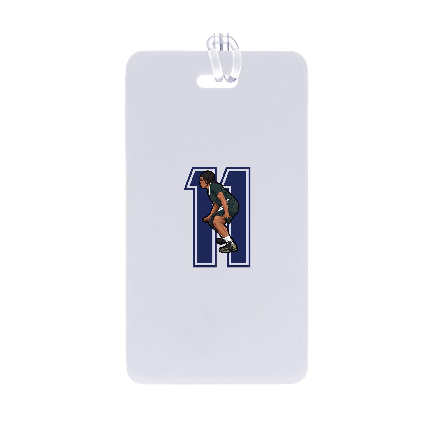 Bag Tag — Number in Classic