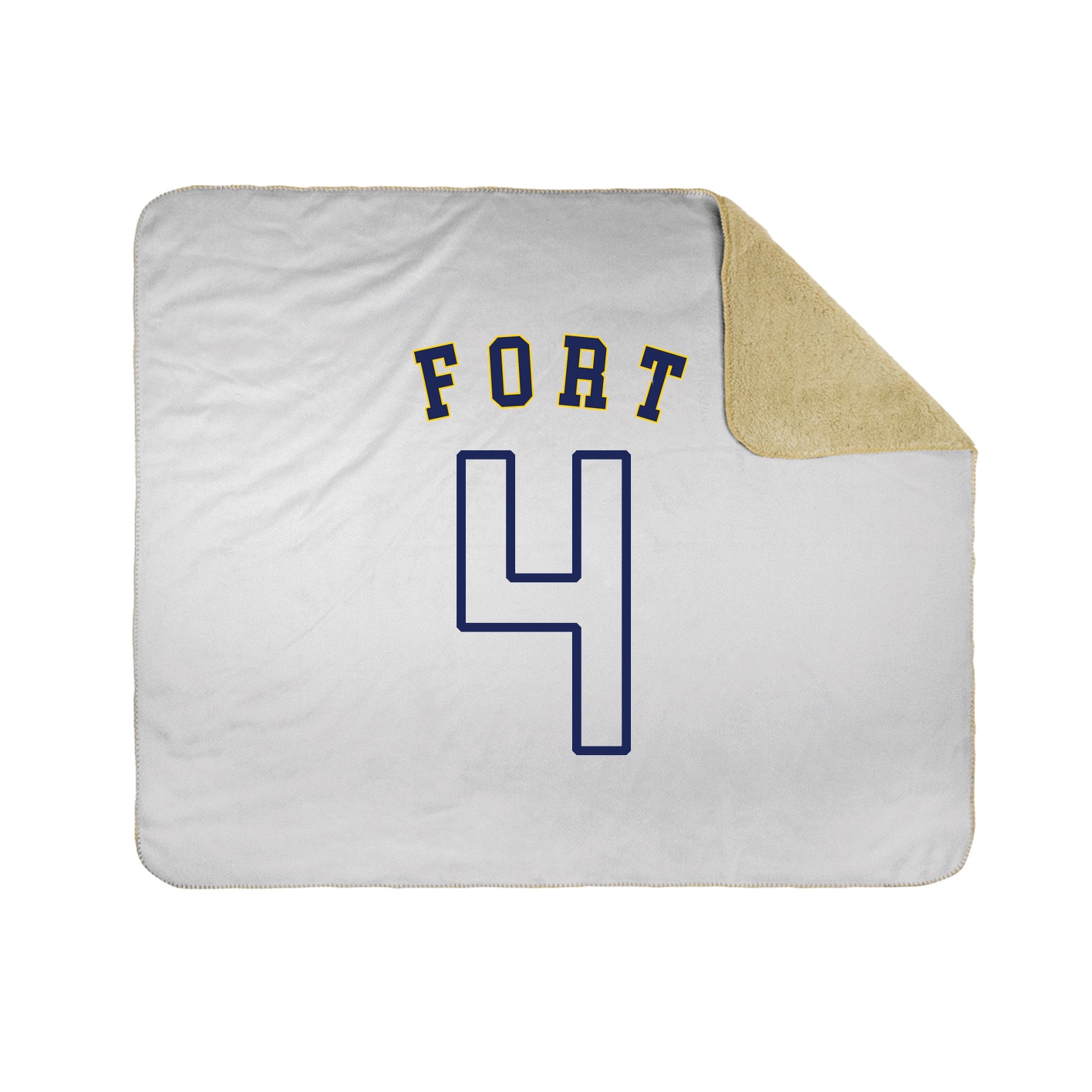 Throw Blanket — Shirsey Arch in White