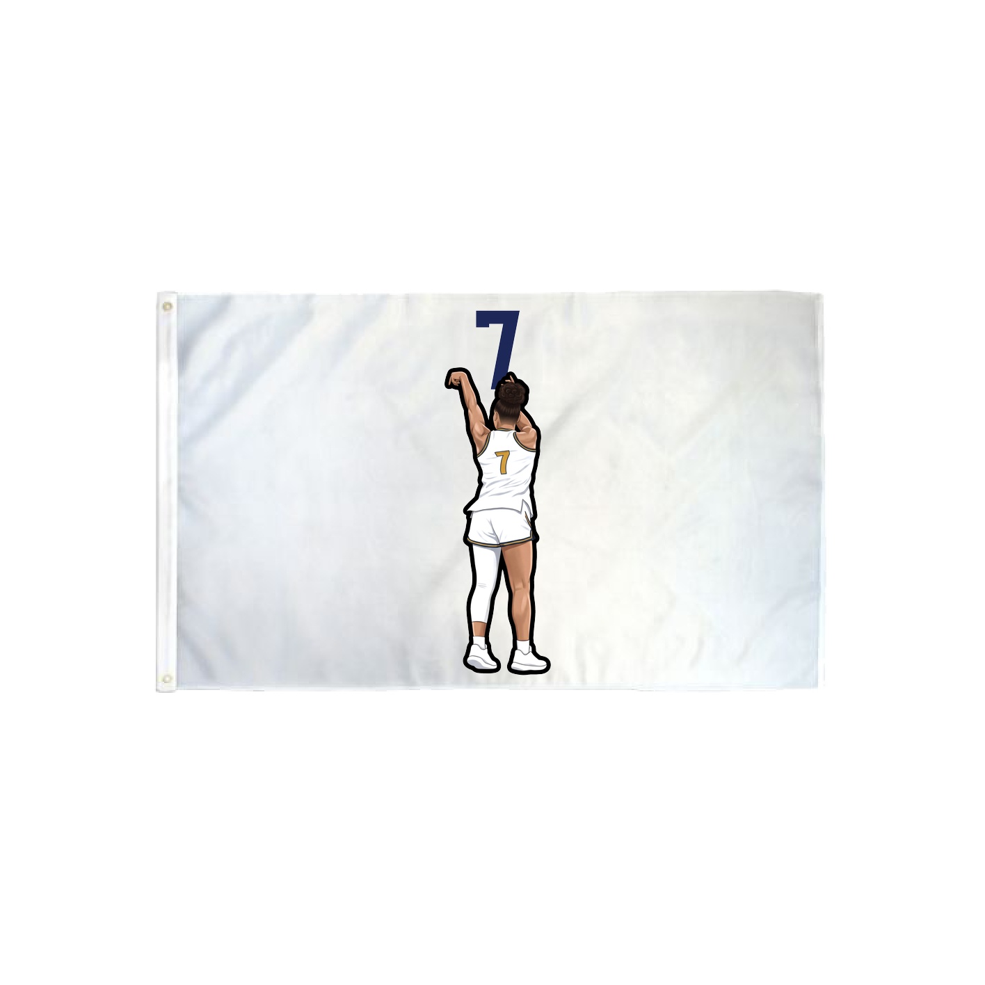 3x5 Flag — Number Top in Classic