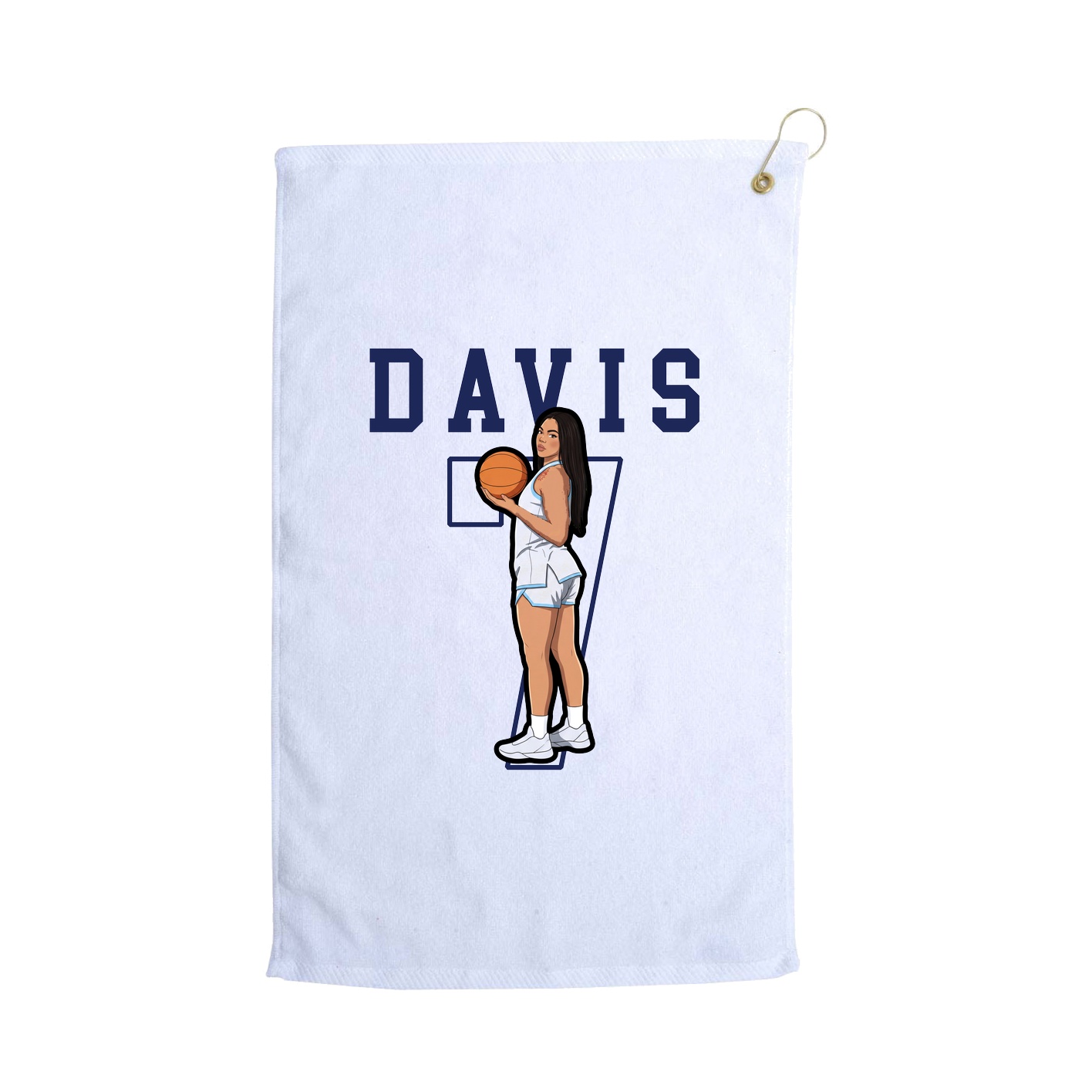 Golf Towel — Shirsey in White