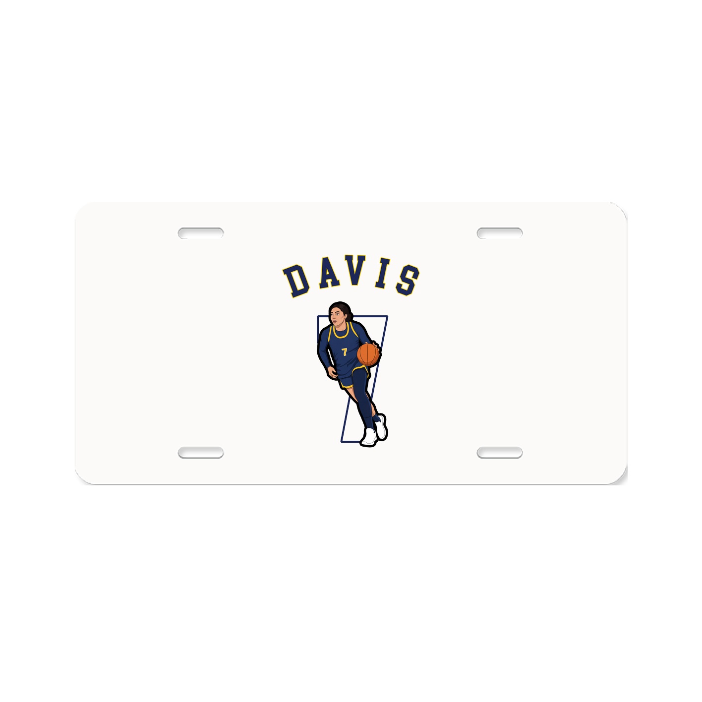 License Plate — Shirsey Arch in Classic